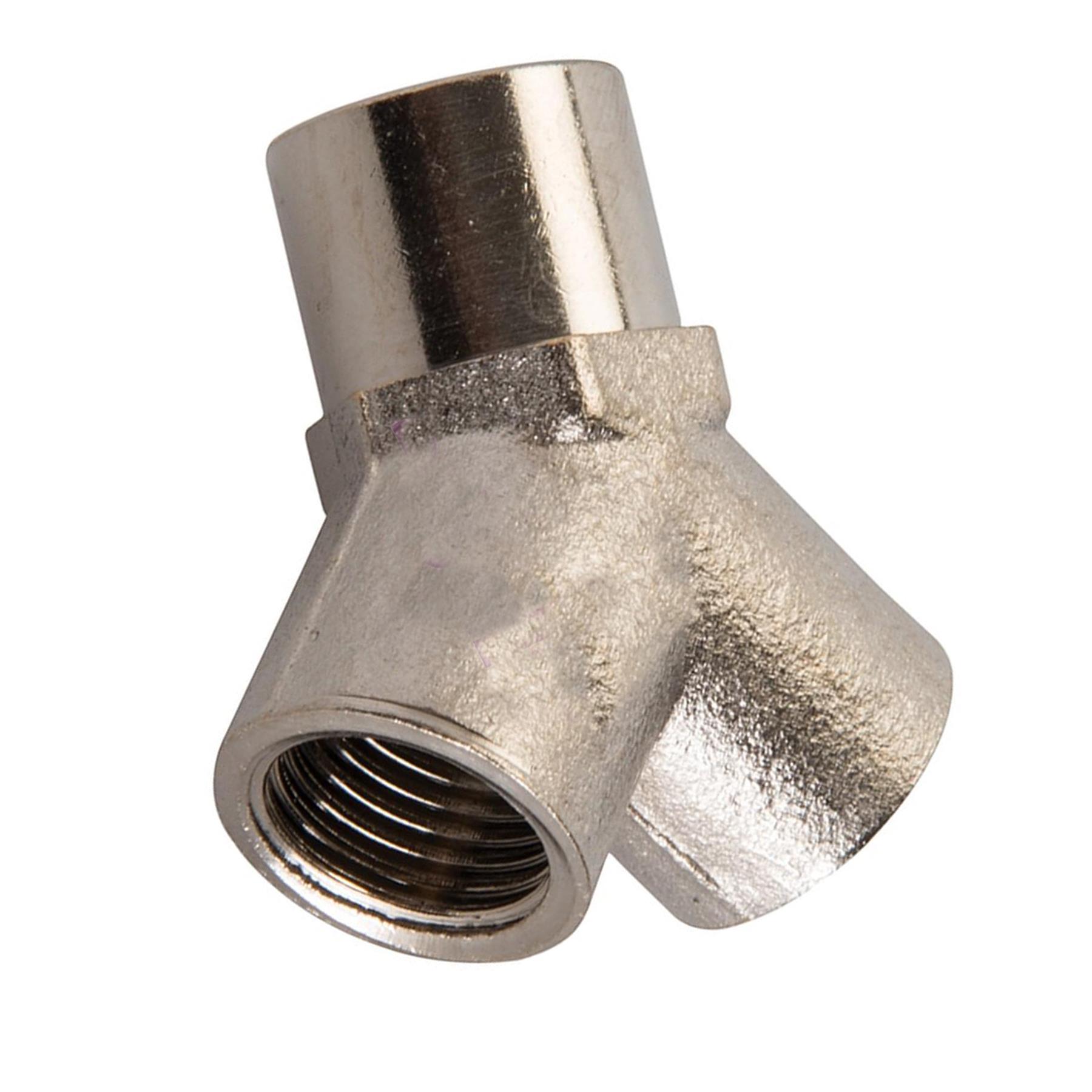 Air Line 3 Way Y Connector Splitter 1/4" BSP Hose Airline Joint Fitting - Image 4