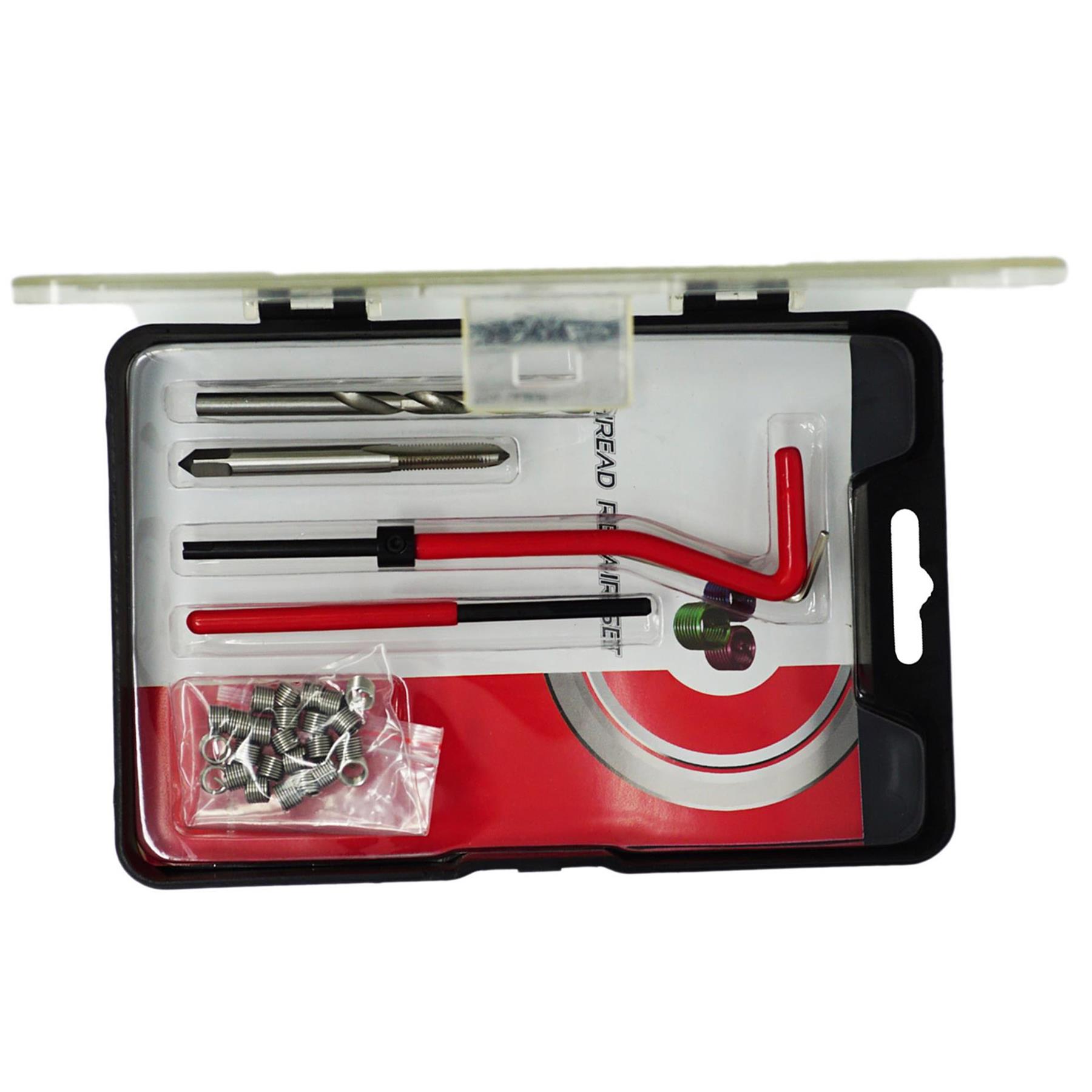 15 Piece Helicoil Thread Repair Kit M12 X 1.25 X 16.3mm Garage Workshop Tool Set - Image 12