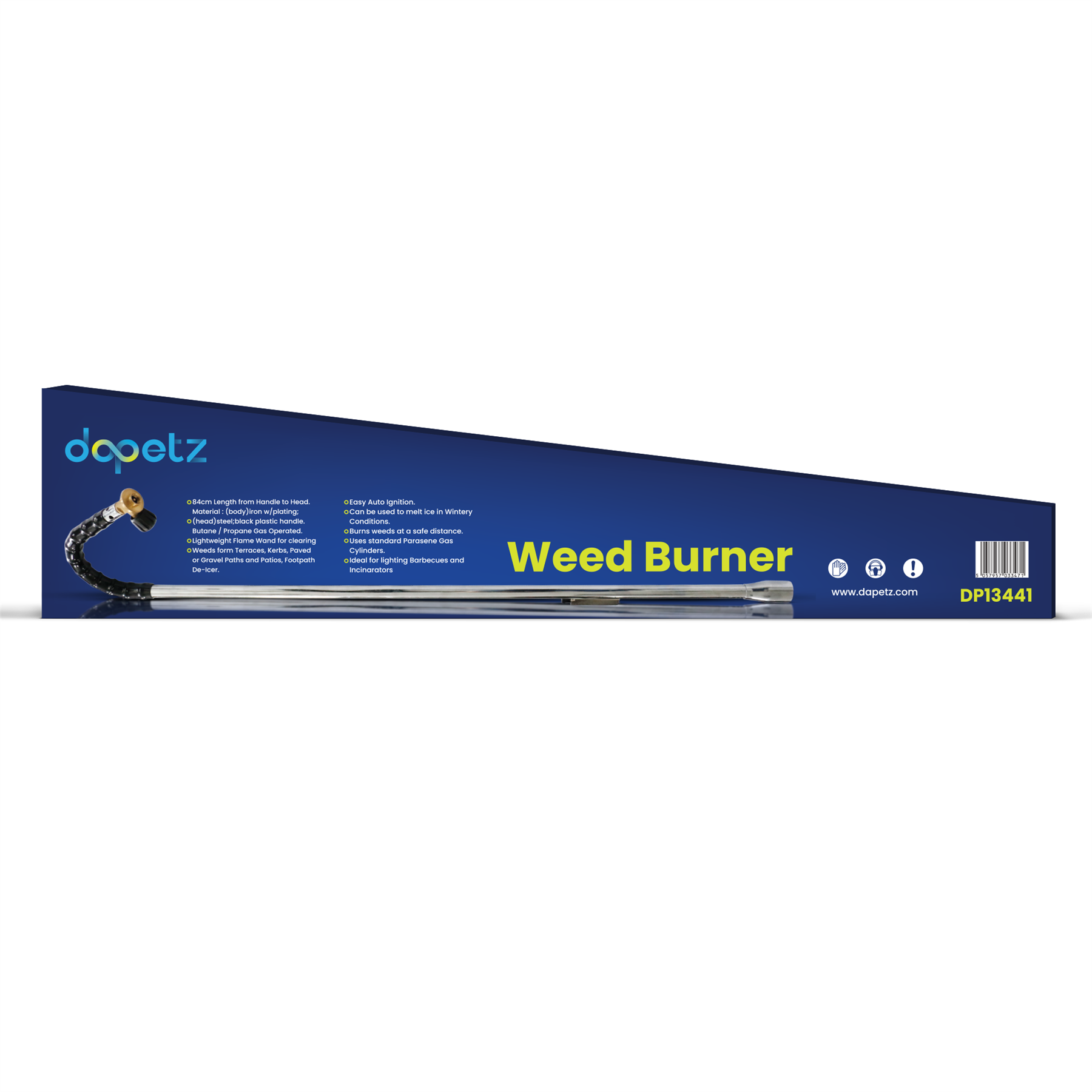 Gas Weed Burner with Auto Ignition Adjustable Flame Butane Compatible Eco-Friendly Weed Killer Wand - Image 5