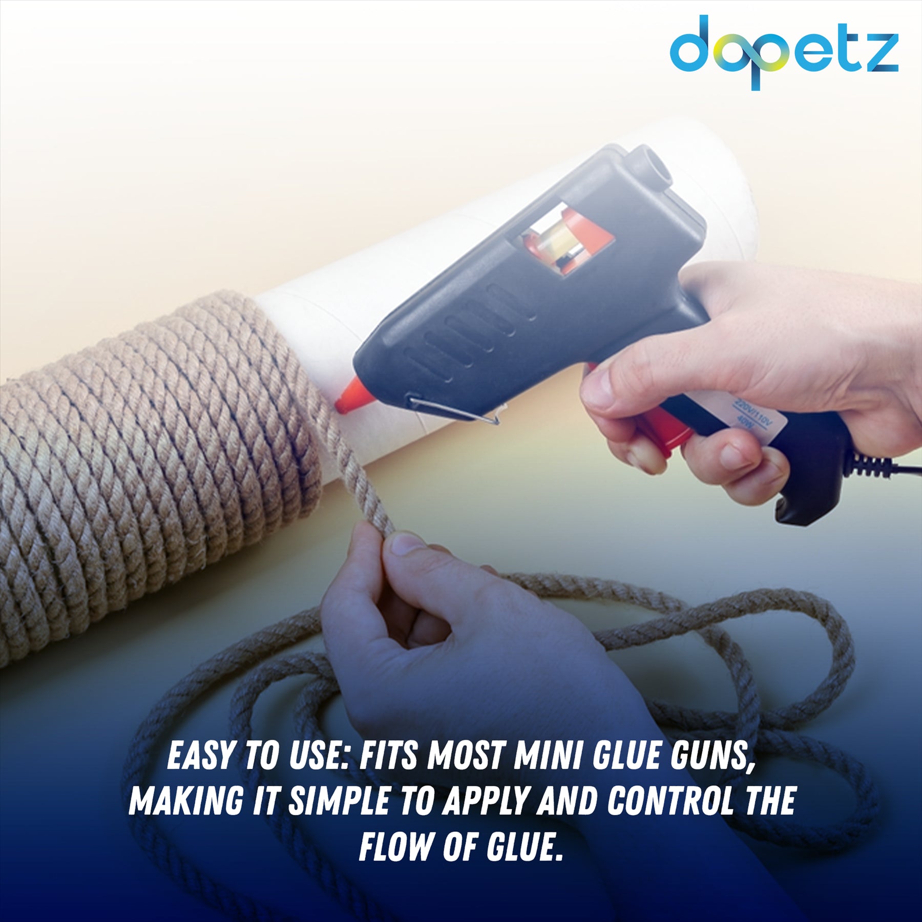 1x HOT MELT GLUE GUN STICKS 11mm x 200mm LONG FOR CRAFT ADHESIVE CLEAR MINI - Image 4