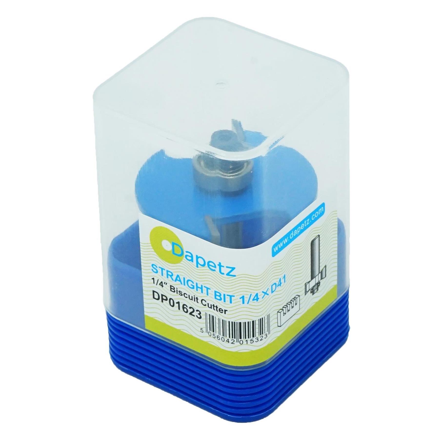 Biscuit Router Bit 1/4" Shank Groove Joint No. 10 & 20 Cutter TCT Biscuit Joiner - Image 5