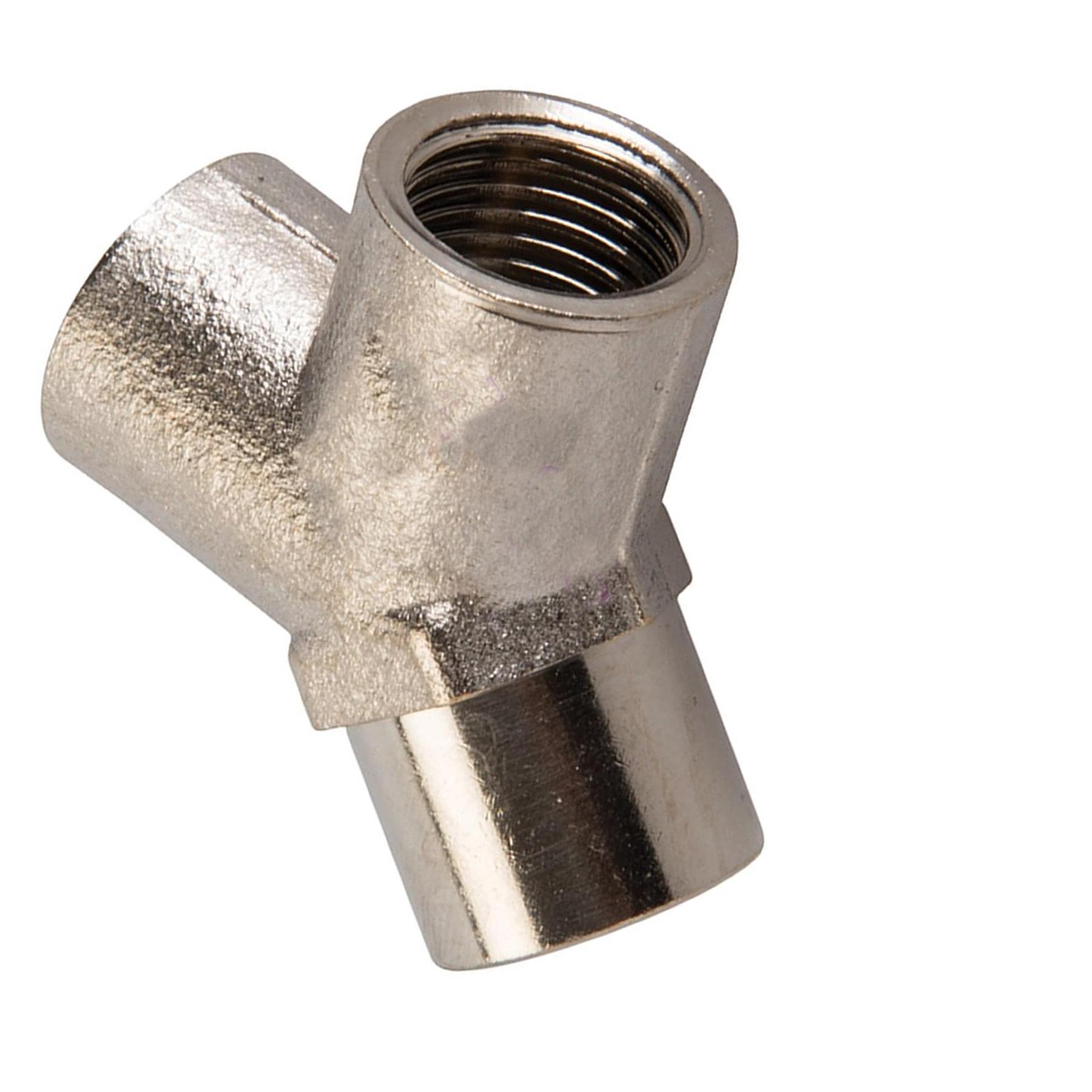 Air Line 3 Way Y Connector Splitter 1/4" BSP Hose Airline Joint Fitting - Image 5