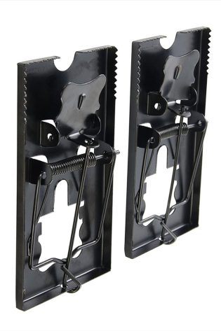 2 Pack Professional Mouse & Rat Trap Quick Snap Instant Kill Rodent Trap Indoor Outdoor