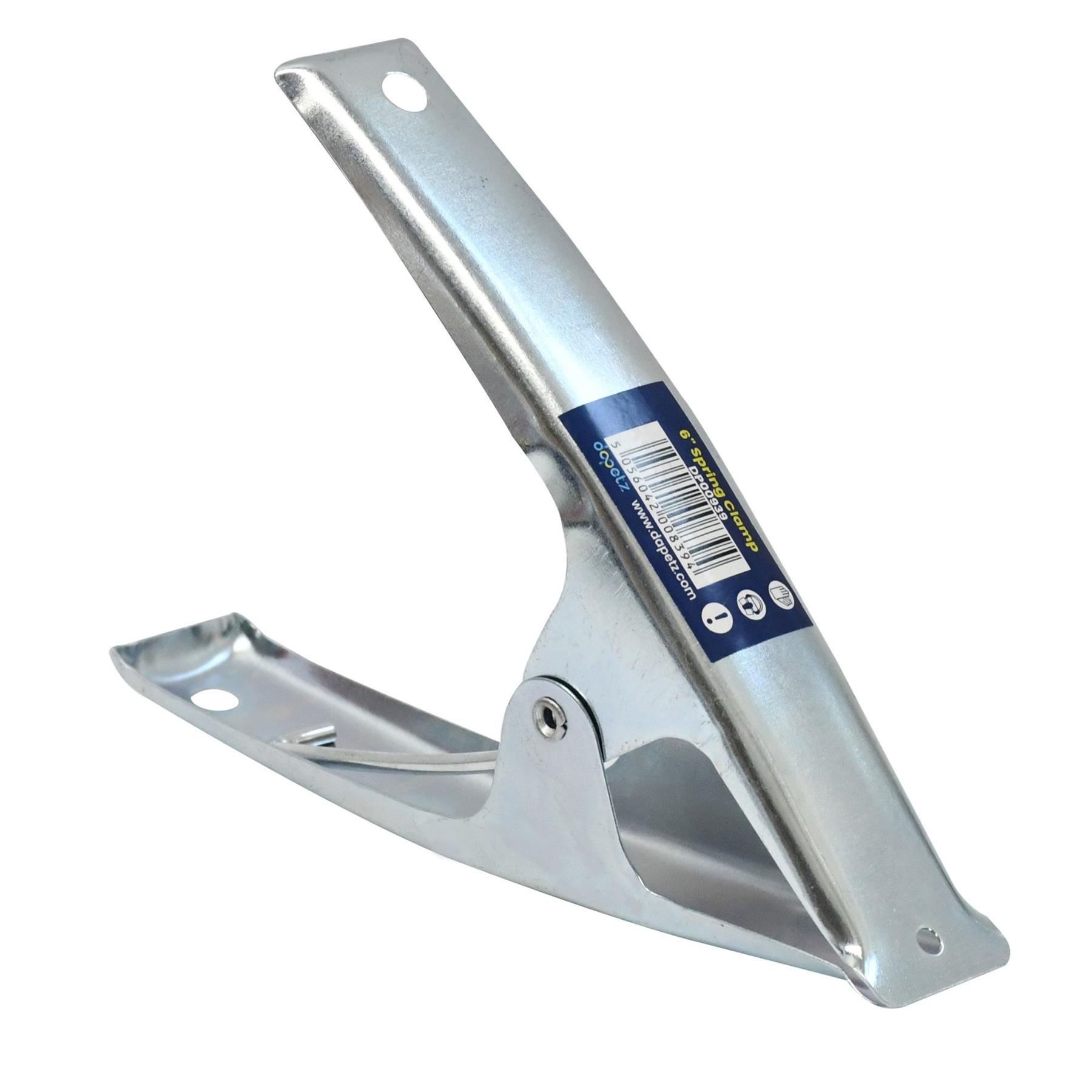 MARKET STALL SPRING CLAMPS 6" Large Metal Heavy Duty Clip Fix Tarpaulin Sheet