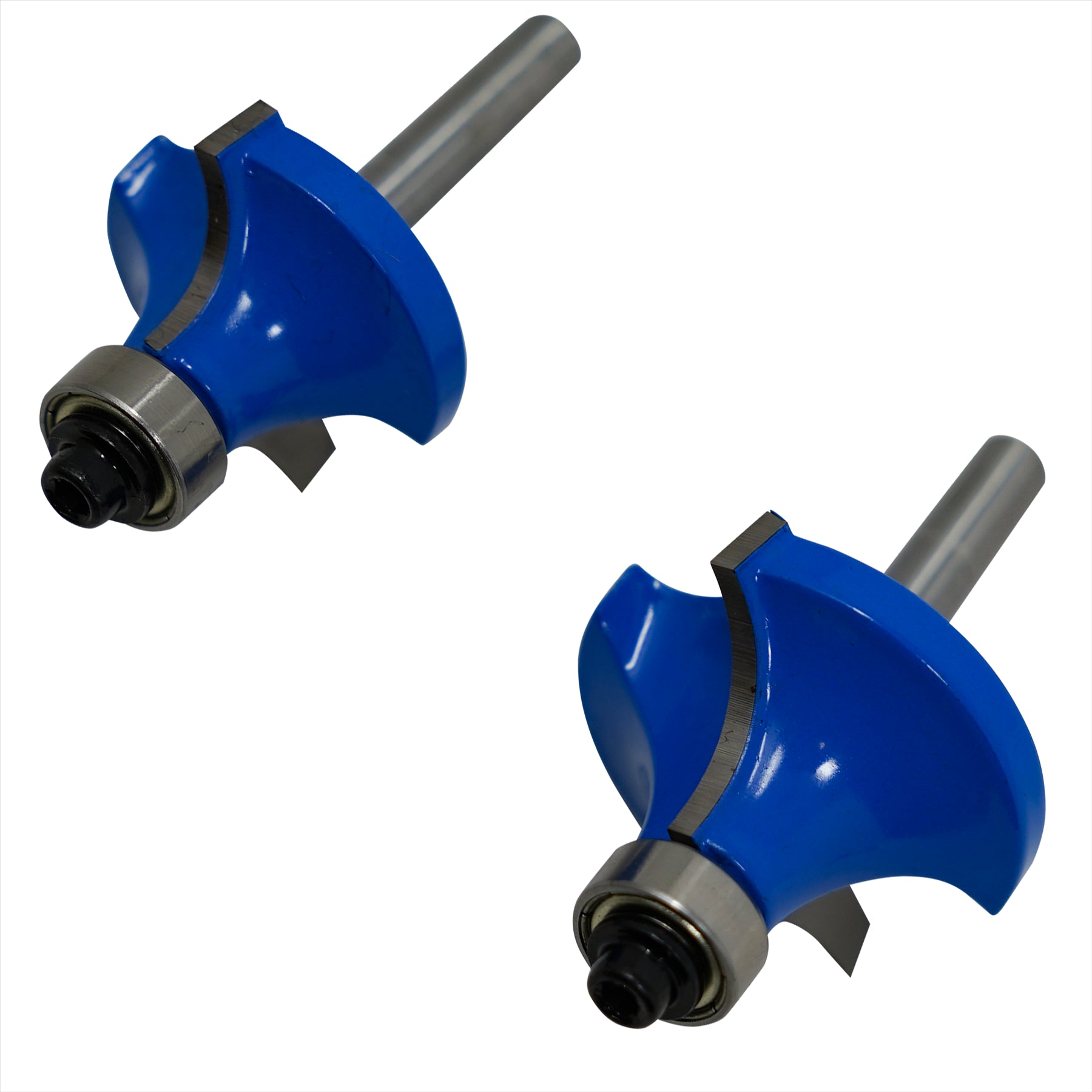 1/4" Shank Round Over Router Bit Set – 4Pc Woodworking Cutter - Image 12