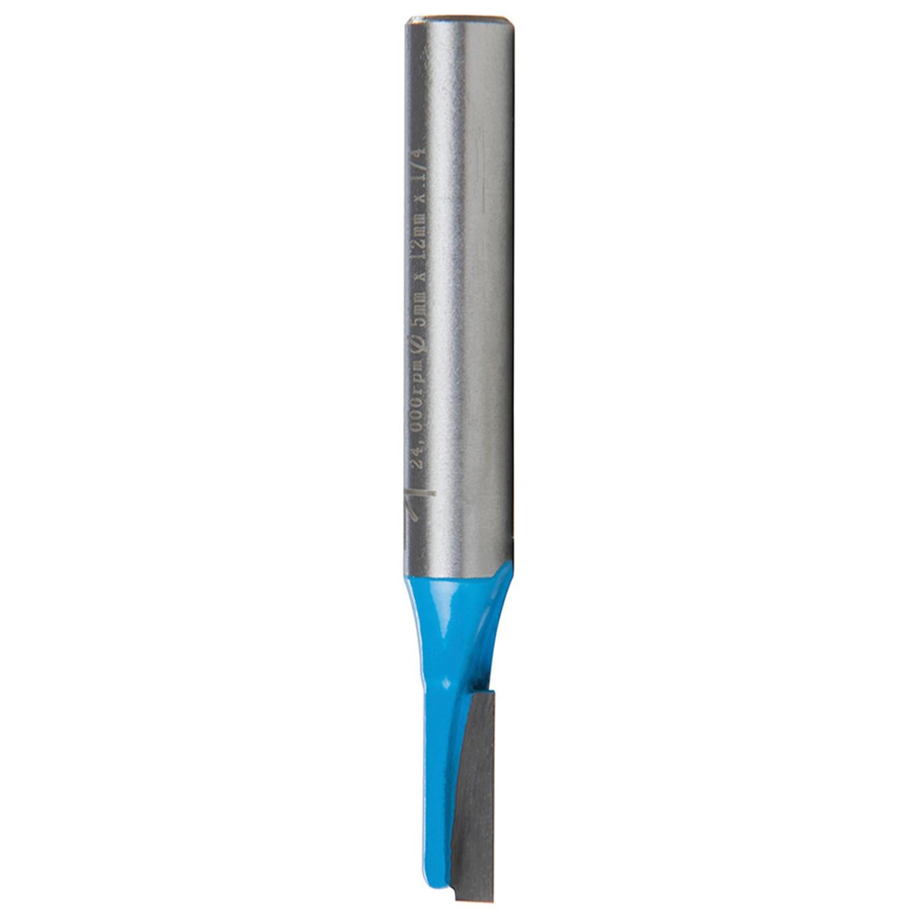 1/4" Shank TCT Wood Router Cutter 5x12mm Twin Flute Smooth Finish Rust-Resistant Bit - Image 6