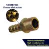 Brass 1/4" BSP to 8mm Male Barb Hose Tail Fitting Fuel Air Gas Water Hose Oil