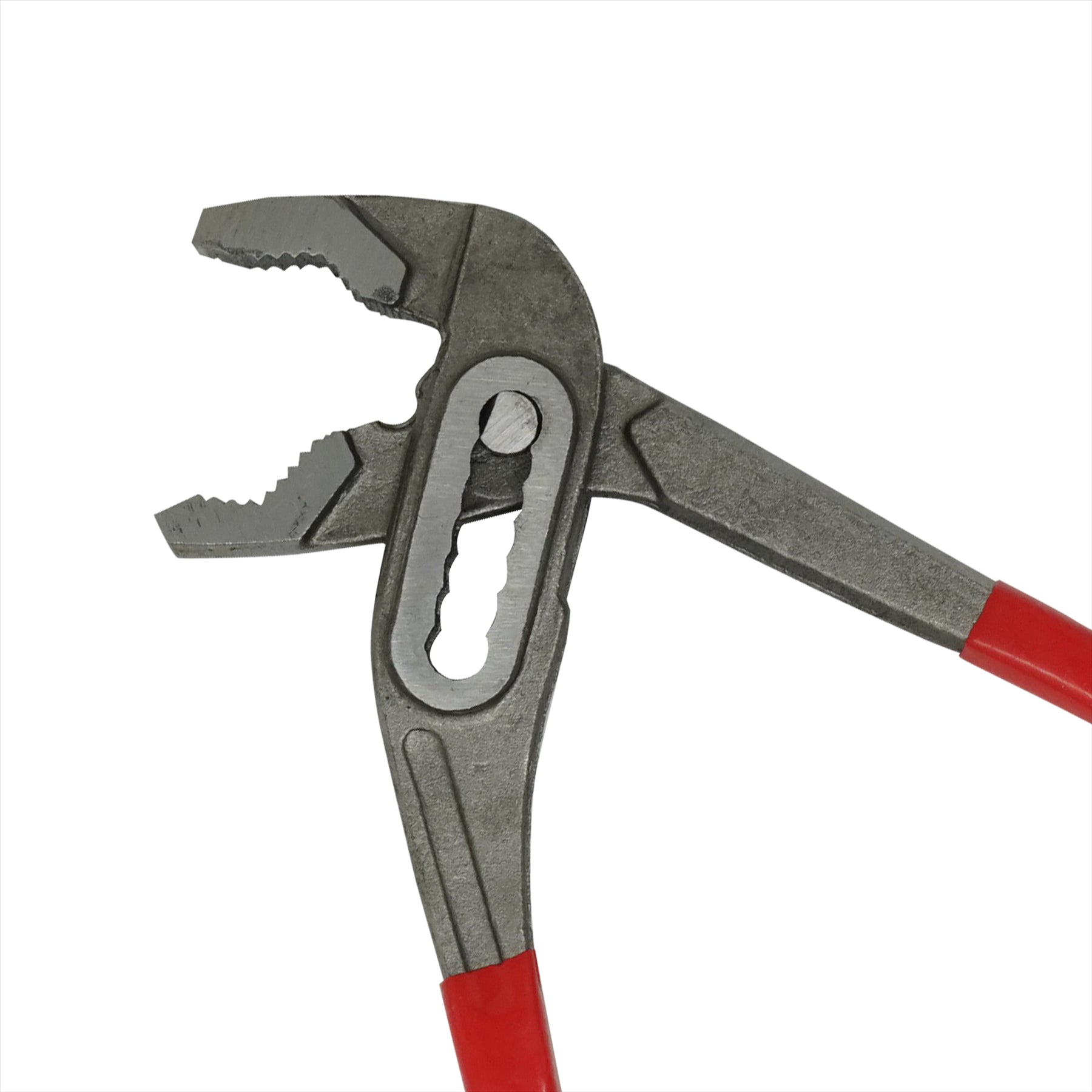 250mm 10" Plumbers Slim Jaw Waterpump Pipe Wrench Pliers Grips Pump Chrome New - Image 7