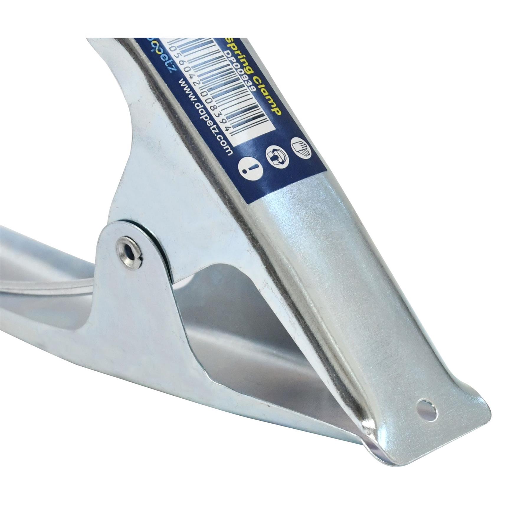 MARKET STALL SPRING CLAMPS 6" Large Metal Heavy Duty Clip Fix Tarpaulin Sheet - Image 11