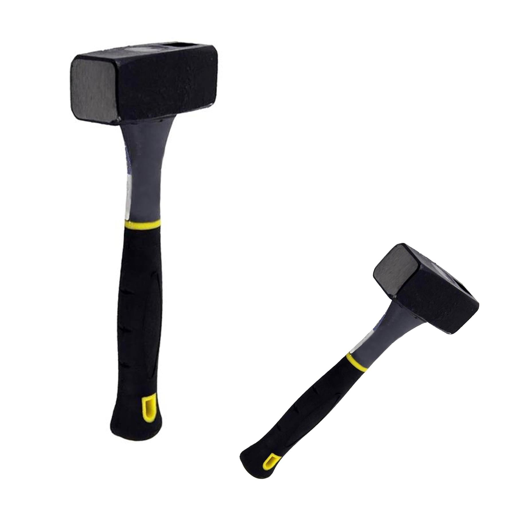 1.5Kg Club Lump Hammer Hardened Steel Face & Fibreglass Handle - Image 7