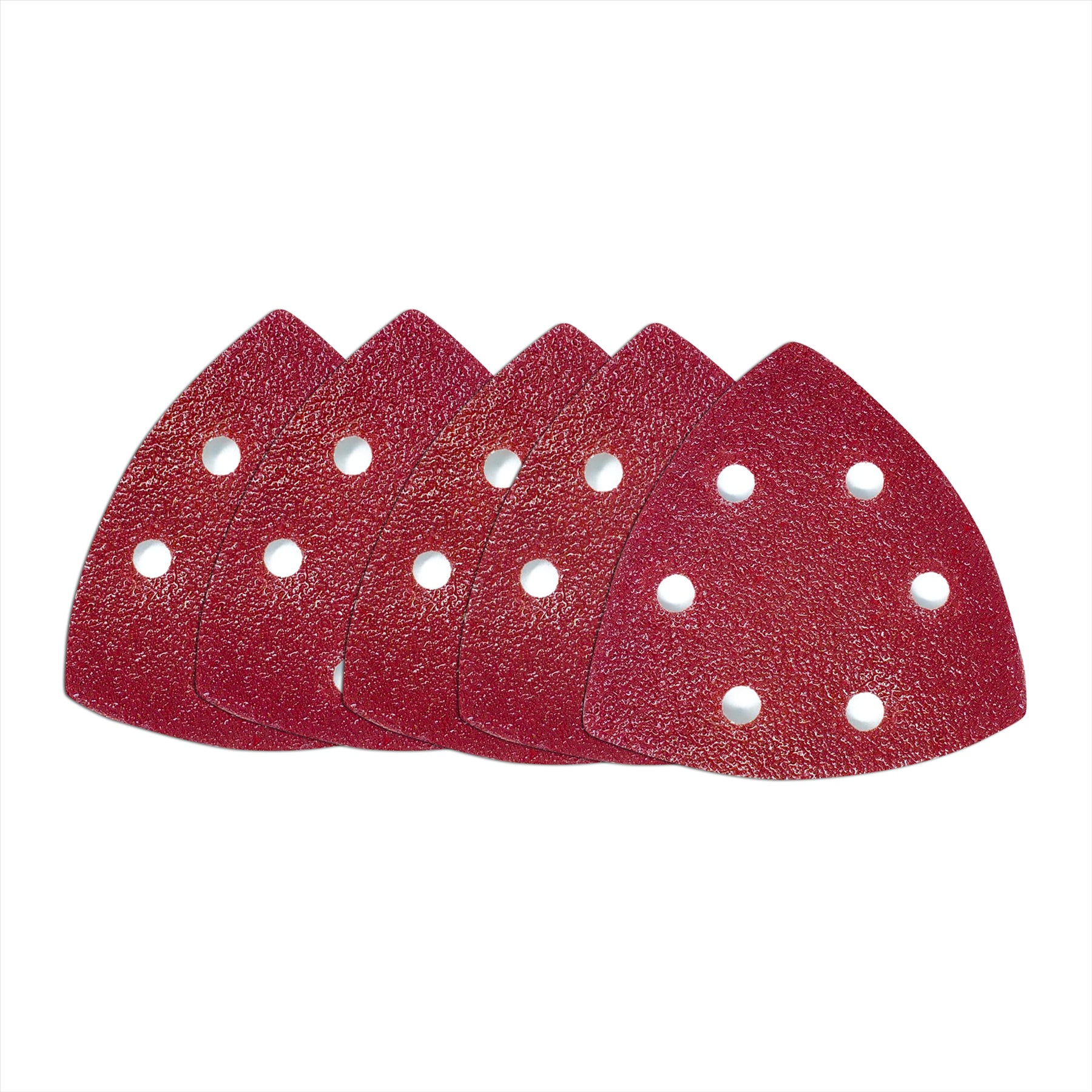 Sanding Sheets Hook and Loop Mouse Sanding Pads Sander Paper Triangle 40 Grit (Pack of 5) - Image 5