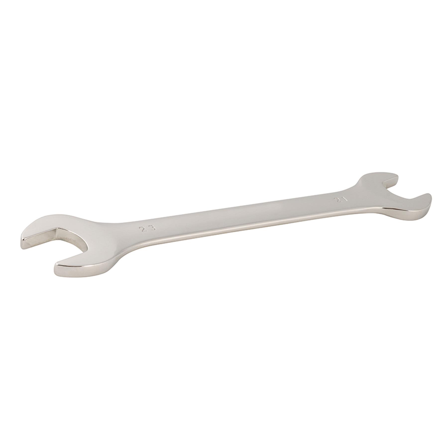 Fixed Head Combination Spanner Open Ended 21mm x 23mm Metric Polished CRV Garage - Image 11