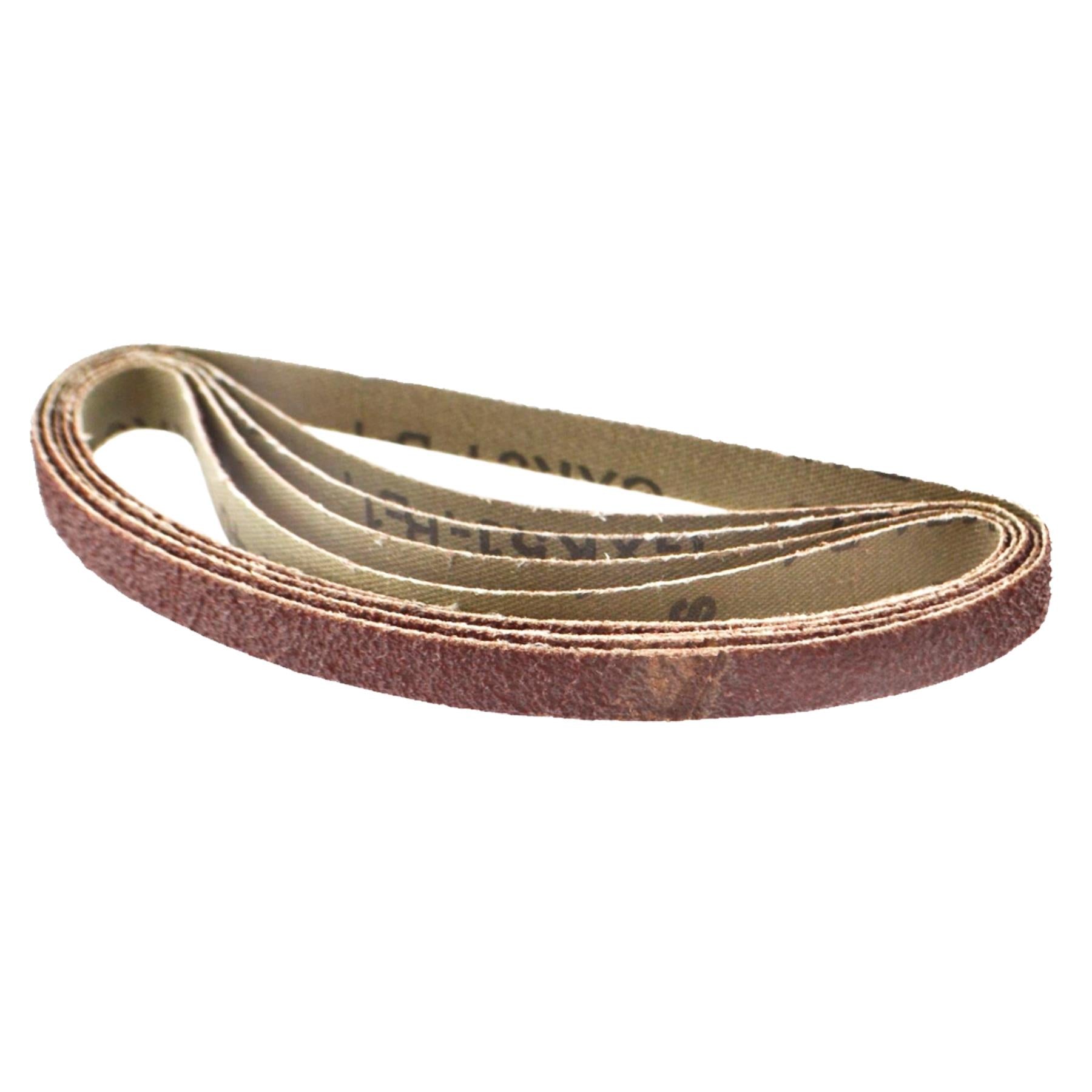 5 Pack Sanding Belts 330mm x 10mm (60 Grit) Coarse Sander Sheets Sanding Belts - Image 14