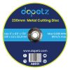 Metal Cutting Disc 230×3.2×22.2mm for Angle Grinder – Stainless Steel, Precise Smooth Cutting