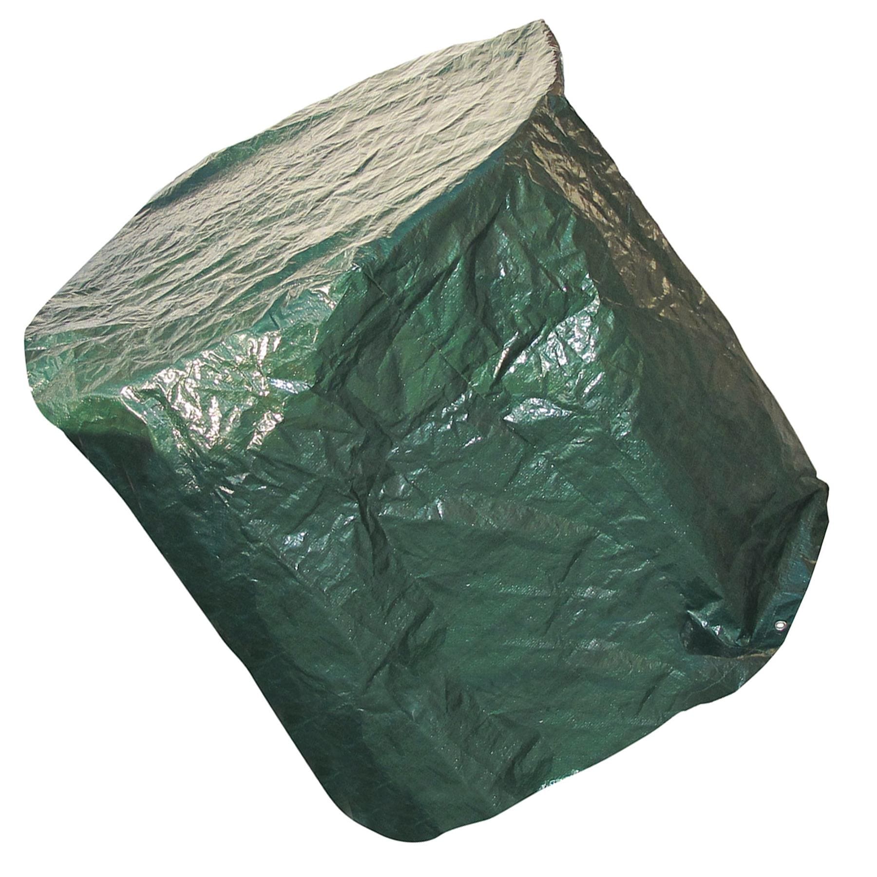 Round Table Cover 1250 X 810mm Waterproof 100G/M2 Durable Polyethylene Green - Image 8