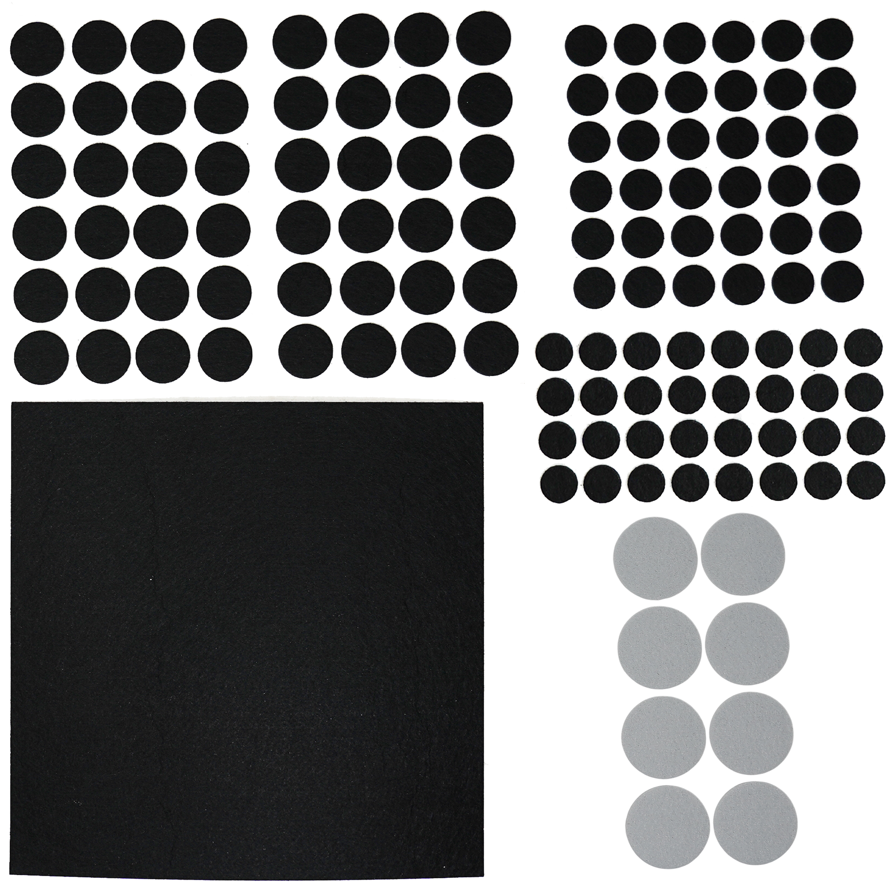 125 pieces Felt Pad for Furniture Feet Felt Floor Protectors Cushion set for Chairs & Furniture Legs - Image 6