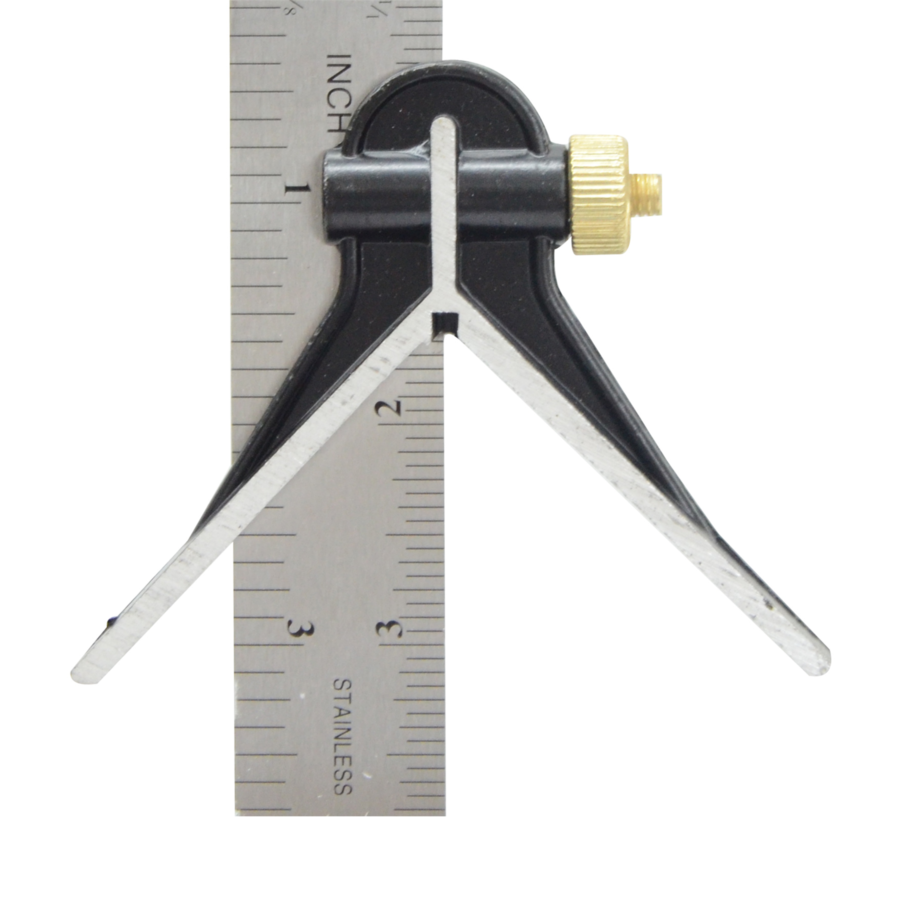 12in 300mm Combination Square Stainless Steel Adjustable Angle Ruler 180° with Bubble Level Tool - Image 10