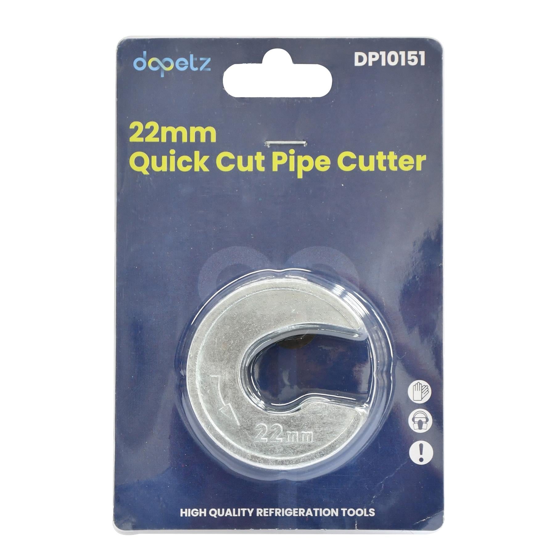 Quick Cut Pipe Cutter 22mm Pipe Slice Stainless Copper Self-Adjusting Pipe Cutter
