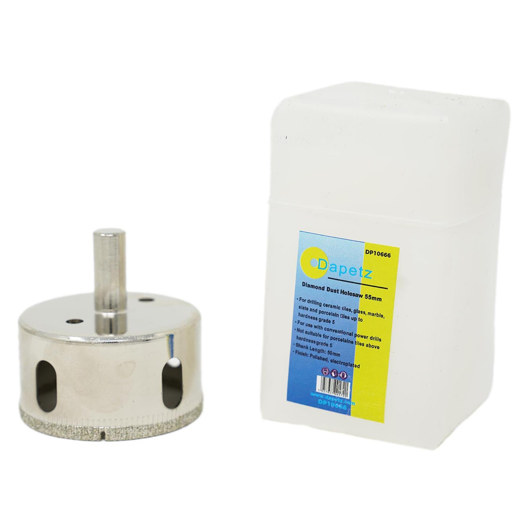 Diamond Holesaw 55mm Drill Bit Cutter For Tile Ceramic Glass Porcelain Marble - Image 5