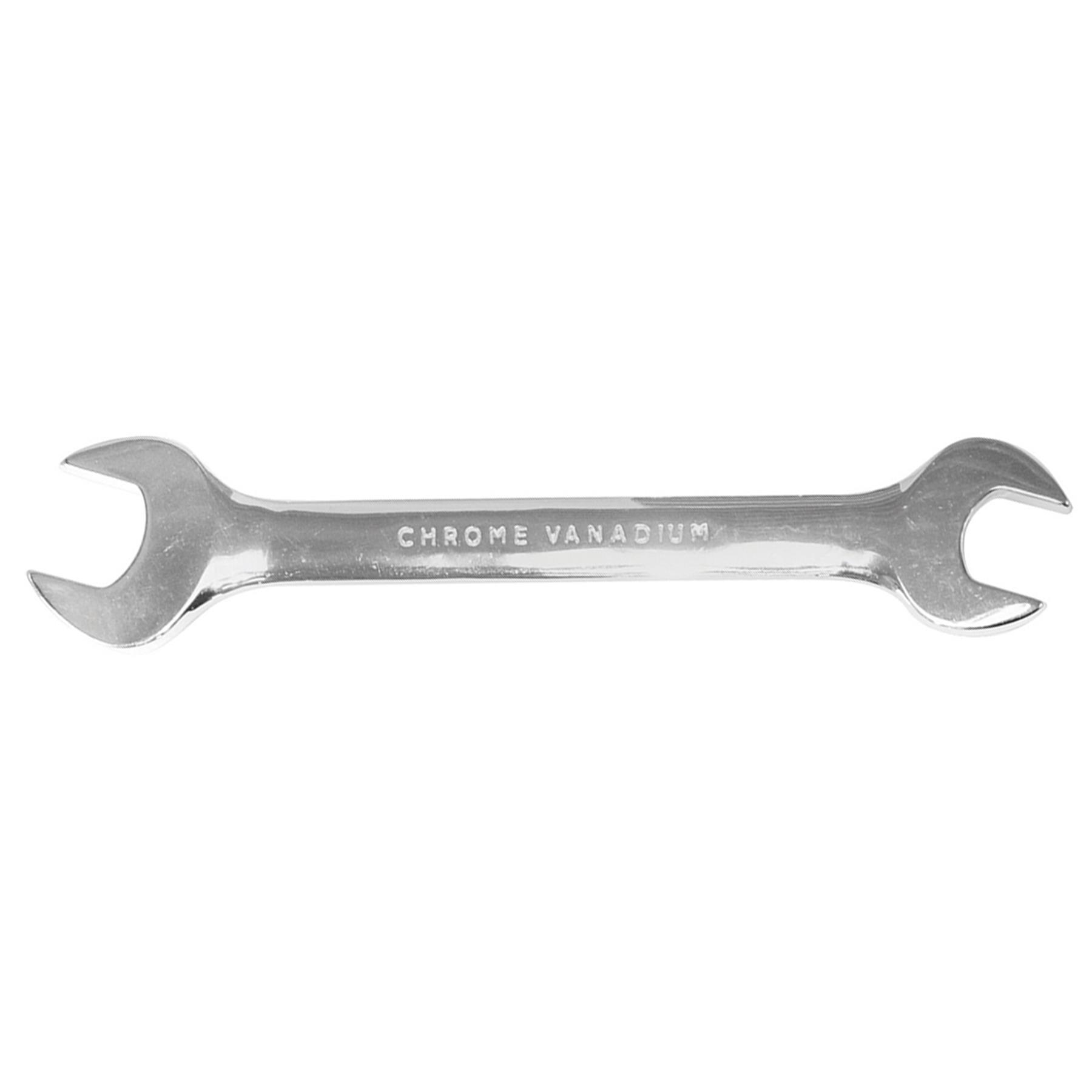 Fixed Head Combination Spanner Open Ended 16mm x 17mm Metric Polished CRV Garage - Image 6