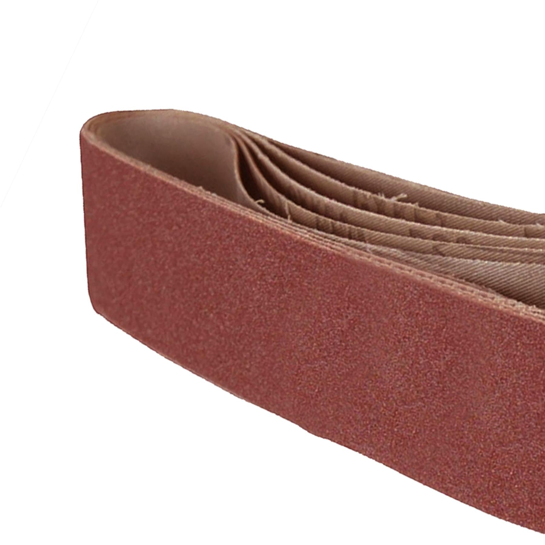 5 Pack Sanding Belts 50 x 686mm (80 Grit) Coarse Sander Sheets Sanding Belts - Image 10