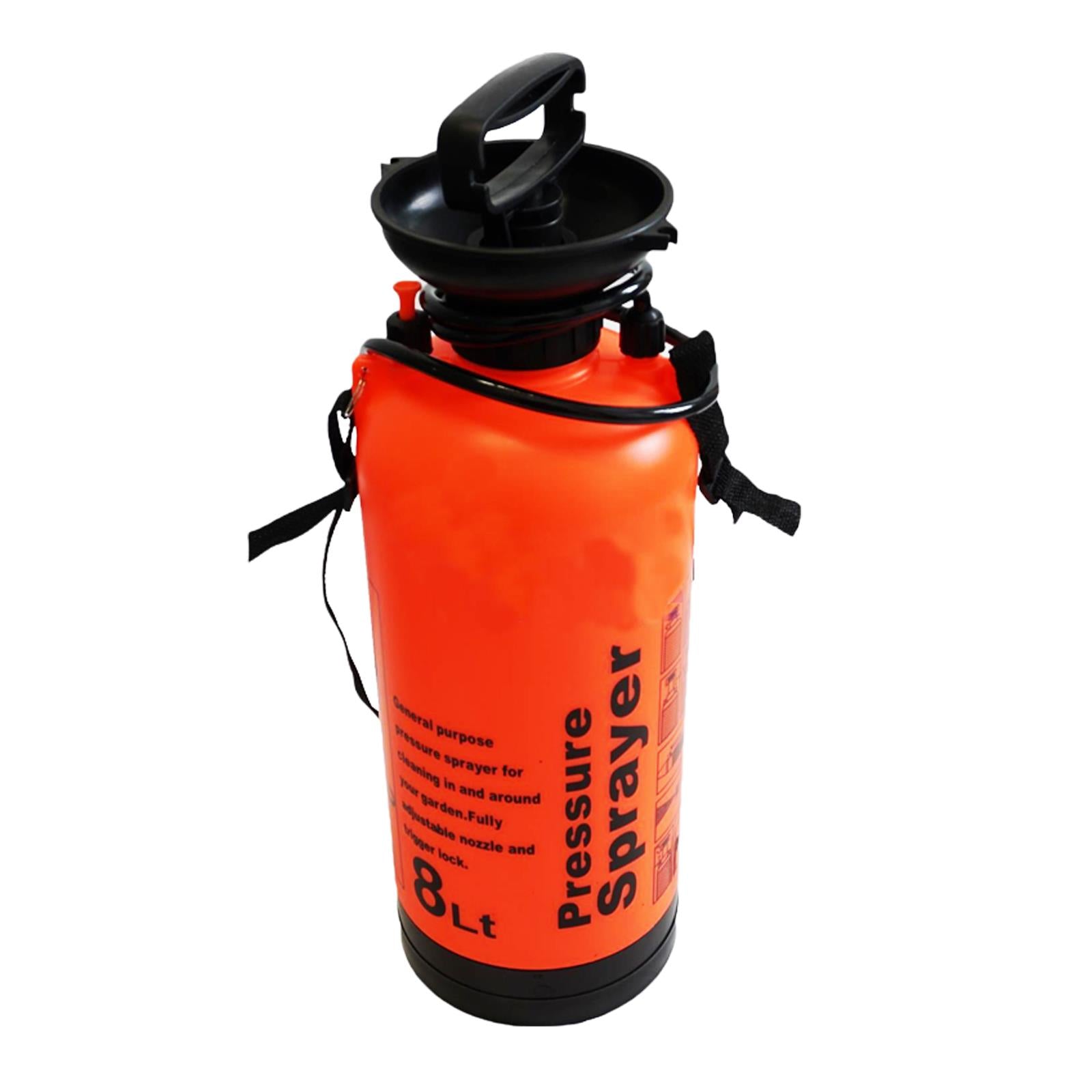 8L Pressure Sprayer Bottle Pump Action for Fertilizer Pesticides Fungicides Weed Killer Indoor Outdoor - Image 4