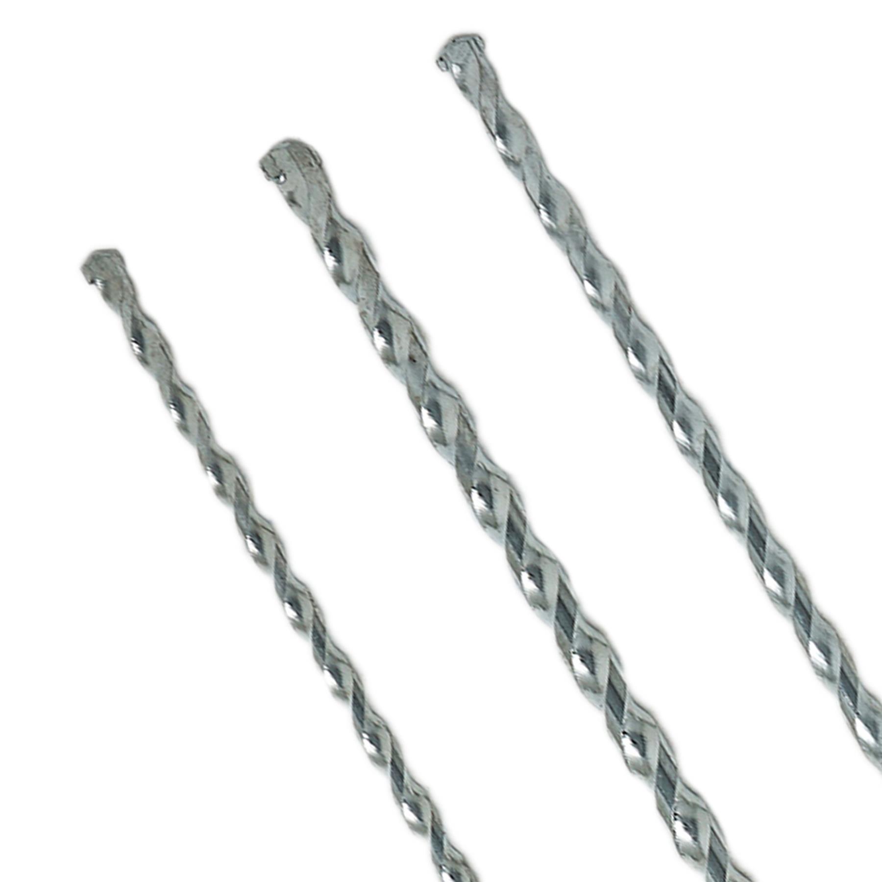 Masonry Drill Bits 400mm Long Sizes 8, 10, 12mm Masonry Wall Drilling Drill Bit - Image 5