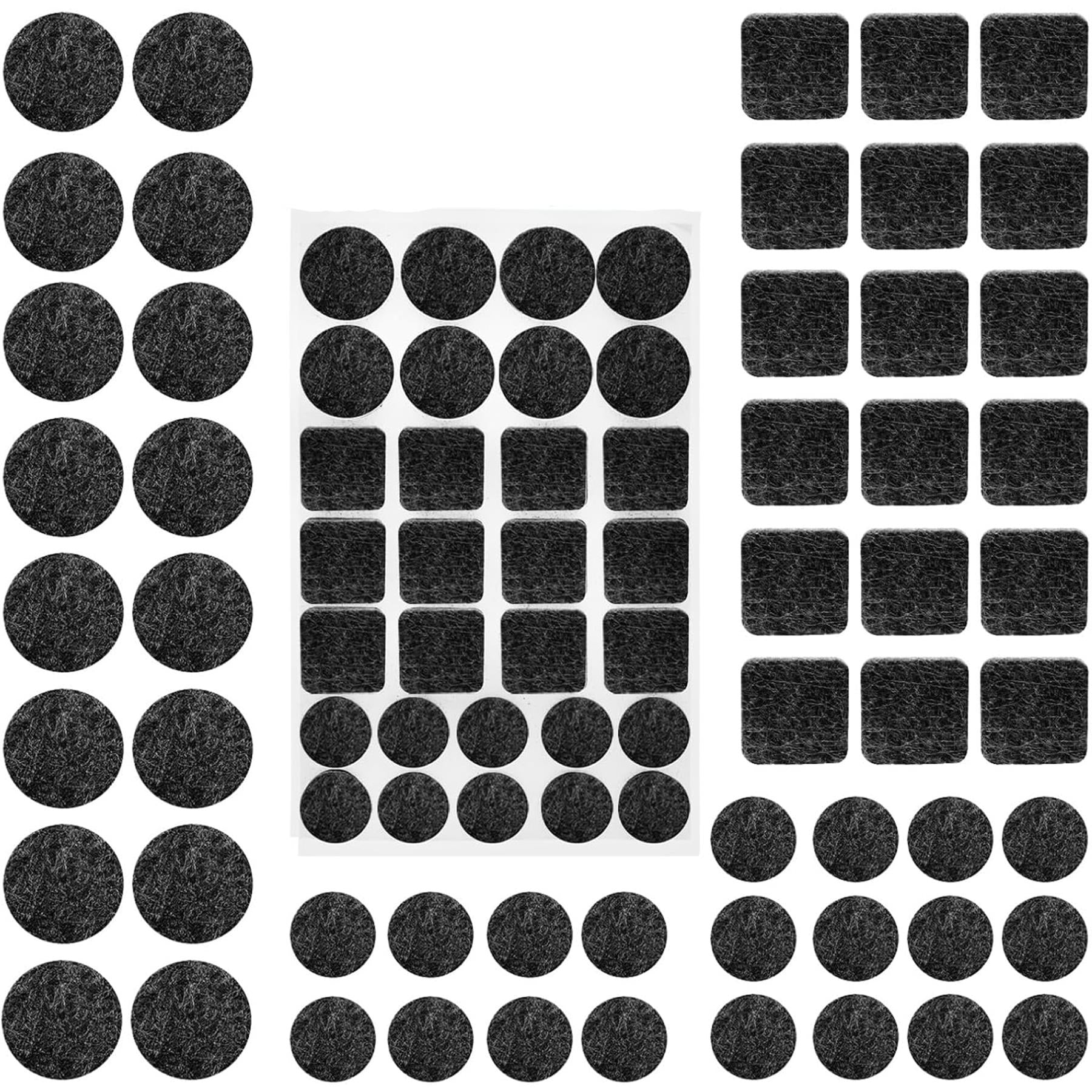 60 Felt Pads Self Adhesive Sticky Wood Furniture Floor Chair Legs Protectors