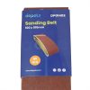 5 Pack Sanding Belts 100 x 915mm (80 Grit) Coarse Sander Sheets Sanding Belts