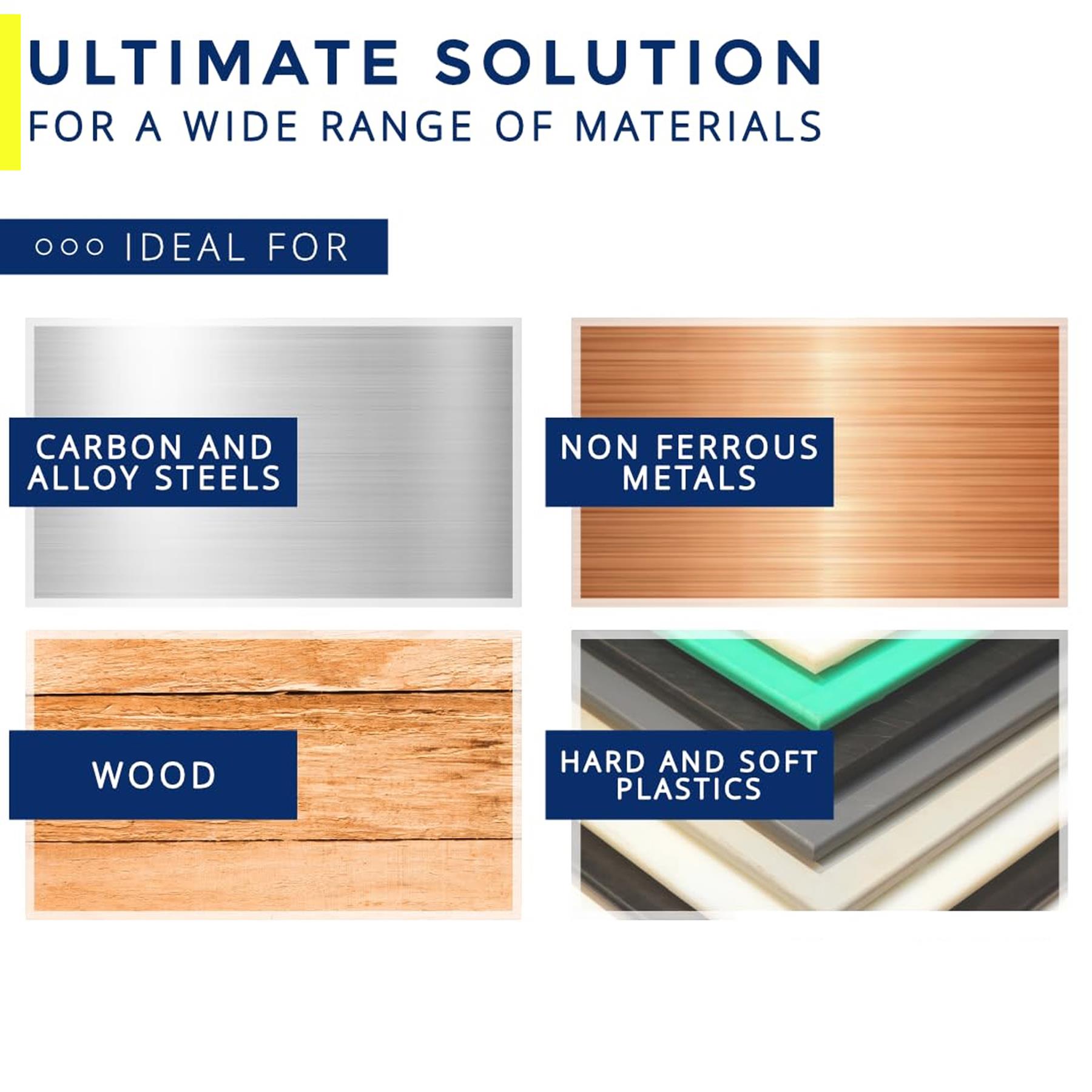 Pack of 10 HSS Metric Jobber Drill Bit 5.5mm High Speed Steel Drill Bits Set for Metal Steel Wood Plastic - Image 3