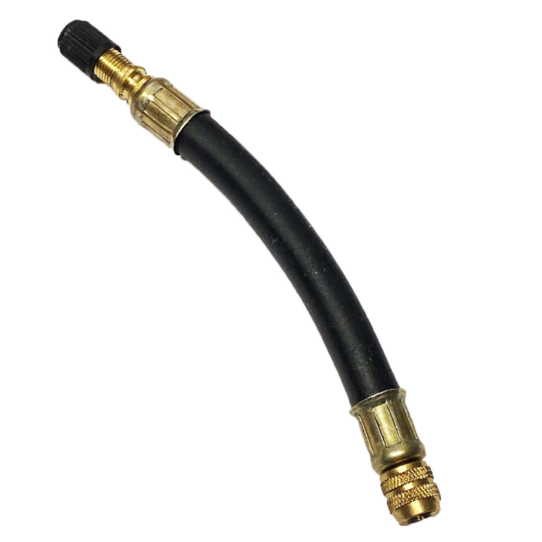 Flexible Rubber Tyre Valve Extension 105mm Twin Wheel Lorry Van Bus Adapter x4 - Image 3