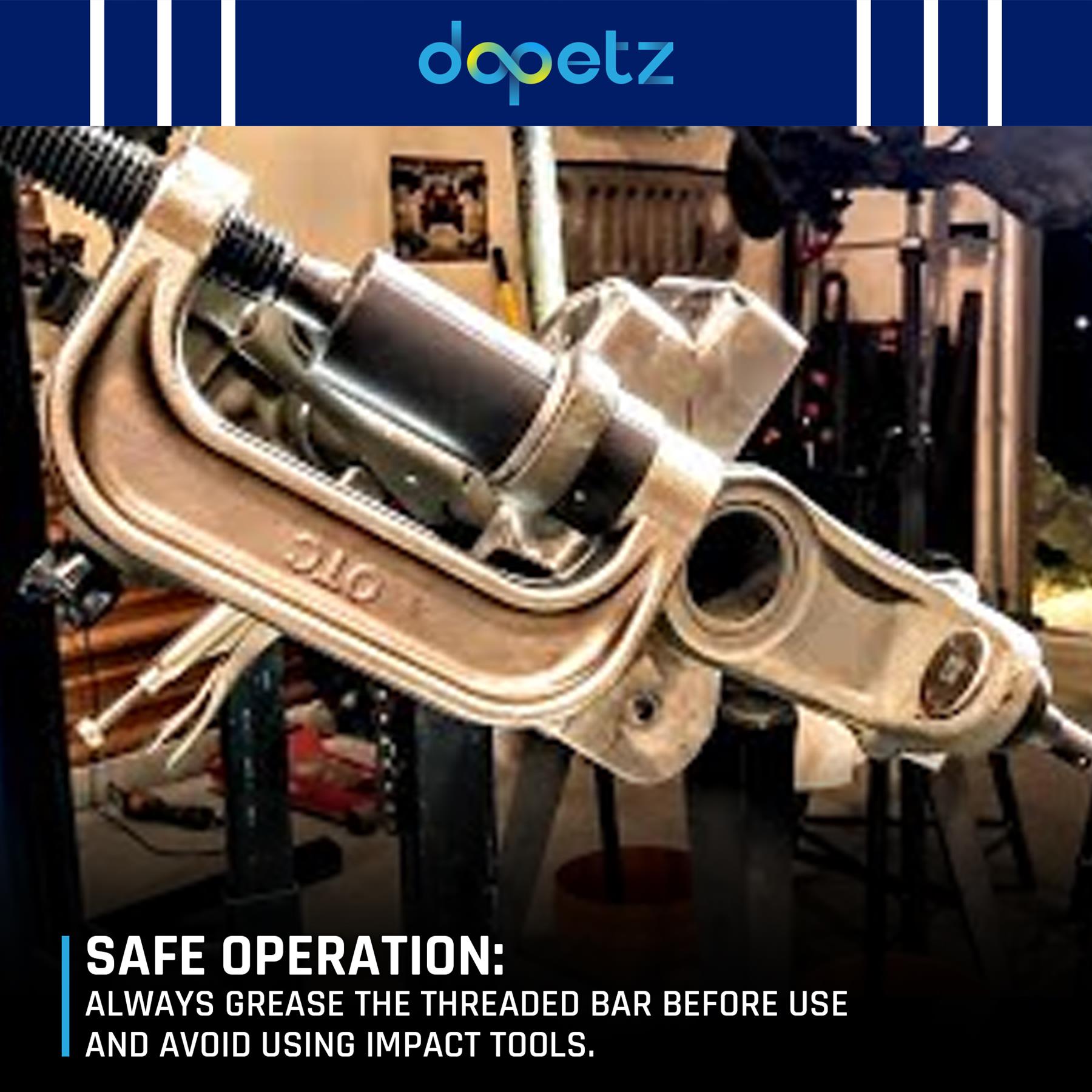 Lower Ball Joint Remover/ Installer For Mercedes-Benz W220, W211, W215, W219 - Image 3