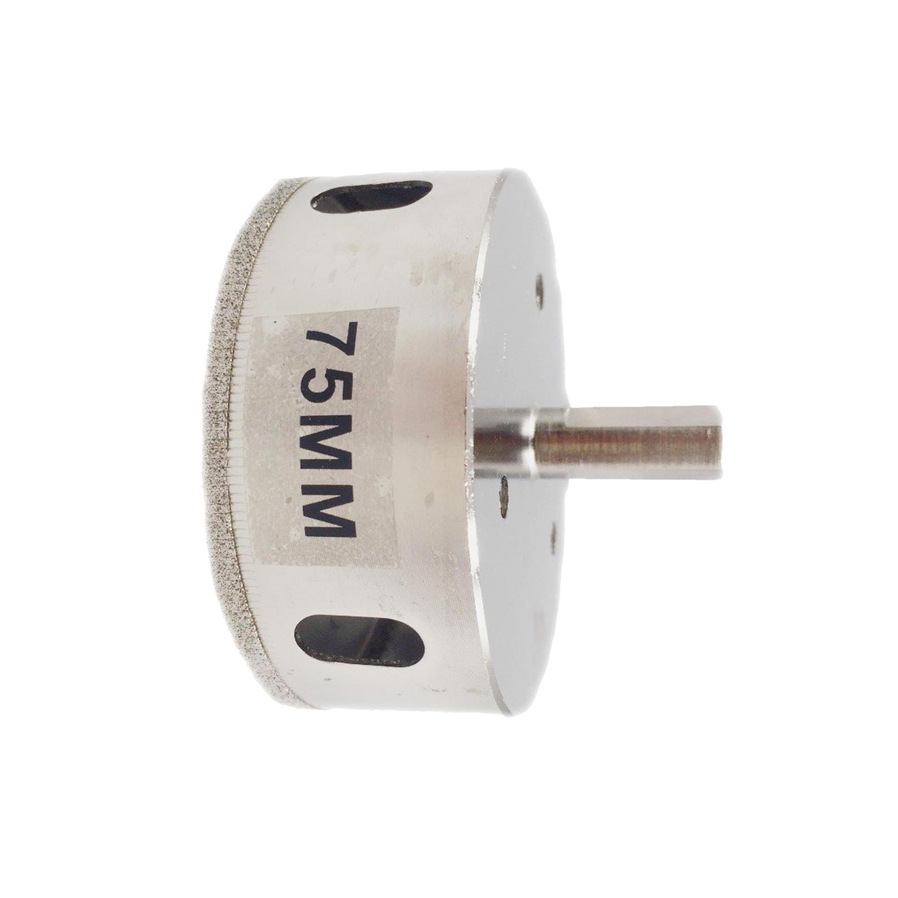 Diamond Holesaw 75mm Drill Bit Cutter For Tile Ceramic Glass Porcelain Marble - Image 5
