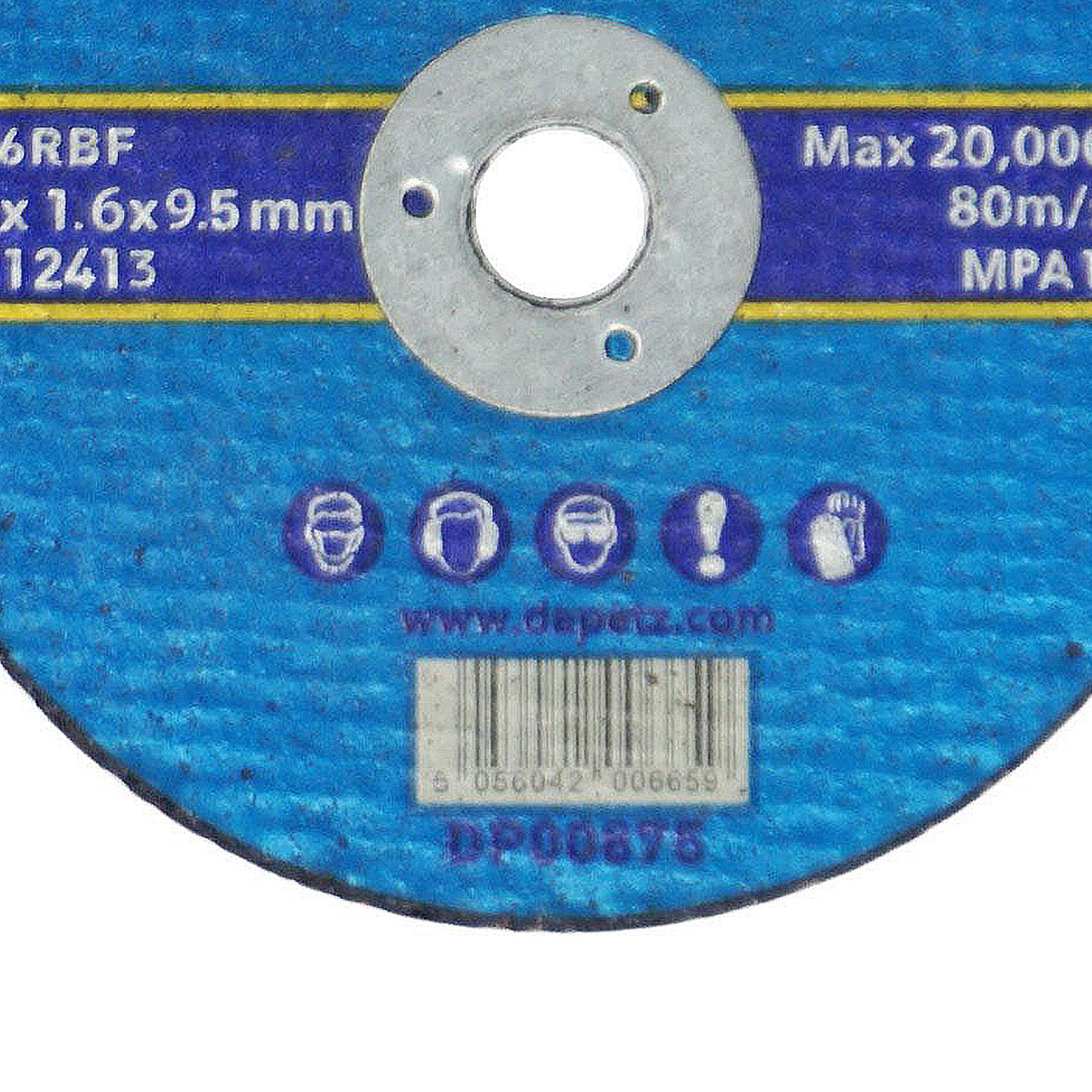 Metal Cutting Cut Off Discs 9.5mm Bore High Quality 10 Pack 75mm X 1.6mm - Image 4