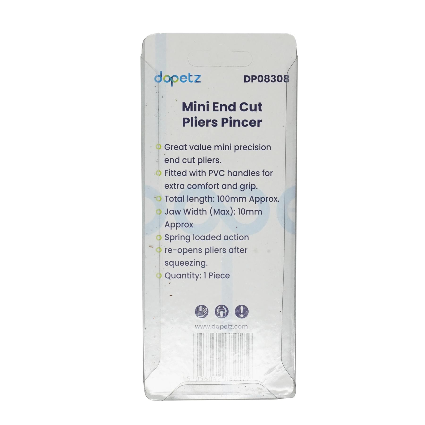 Mini End Cutting Pliers 4in Precision Wire Cutters for Jewelry Beading Micro Craft Nails Repair Hobby Work - Image 6