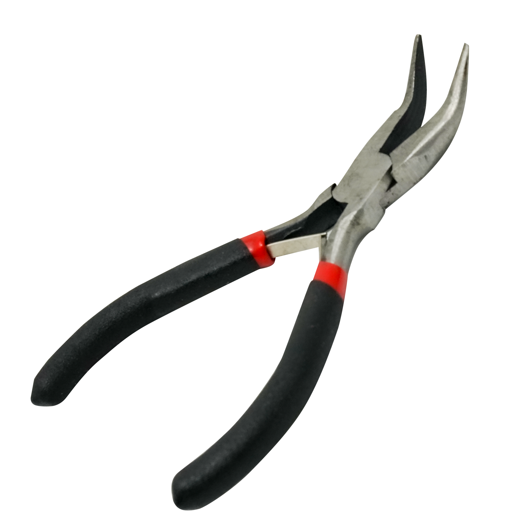 Mini Needle Nose Side Bent Pliers Small Hand DIY Jaw Width 11mm Length 125mm - Image 2