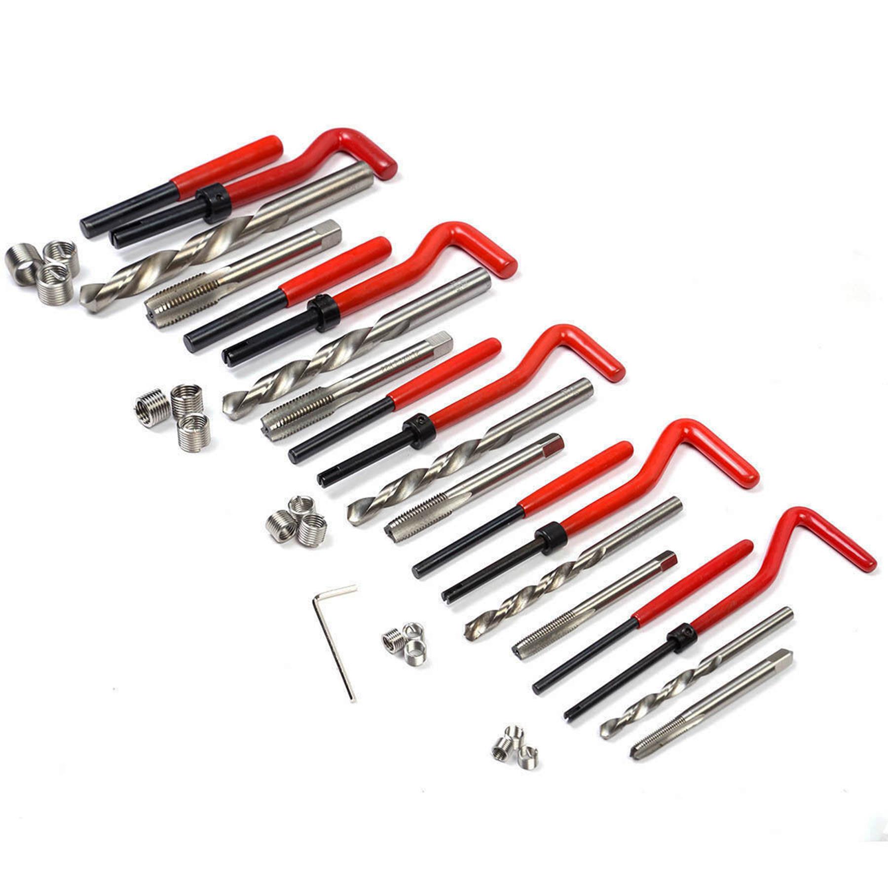 Helicoil Thread Repair Kit Rethreading M5 M6 M8 M10 M12 Spare Inserts 131PCS - Image 7
