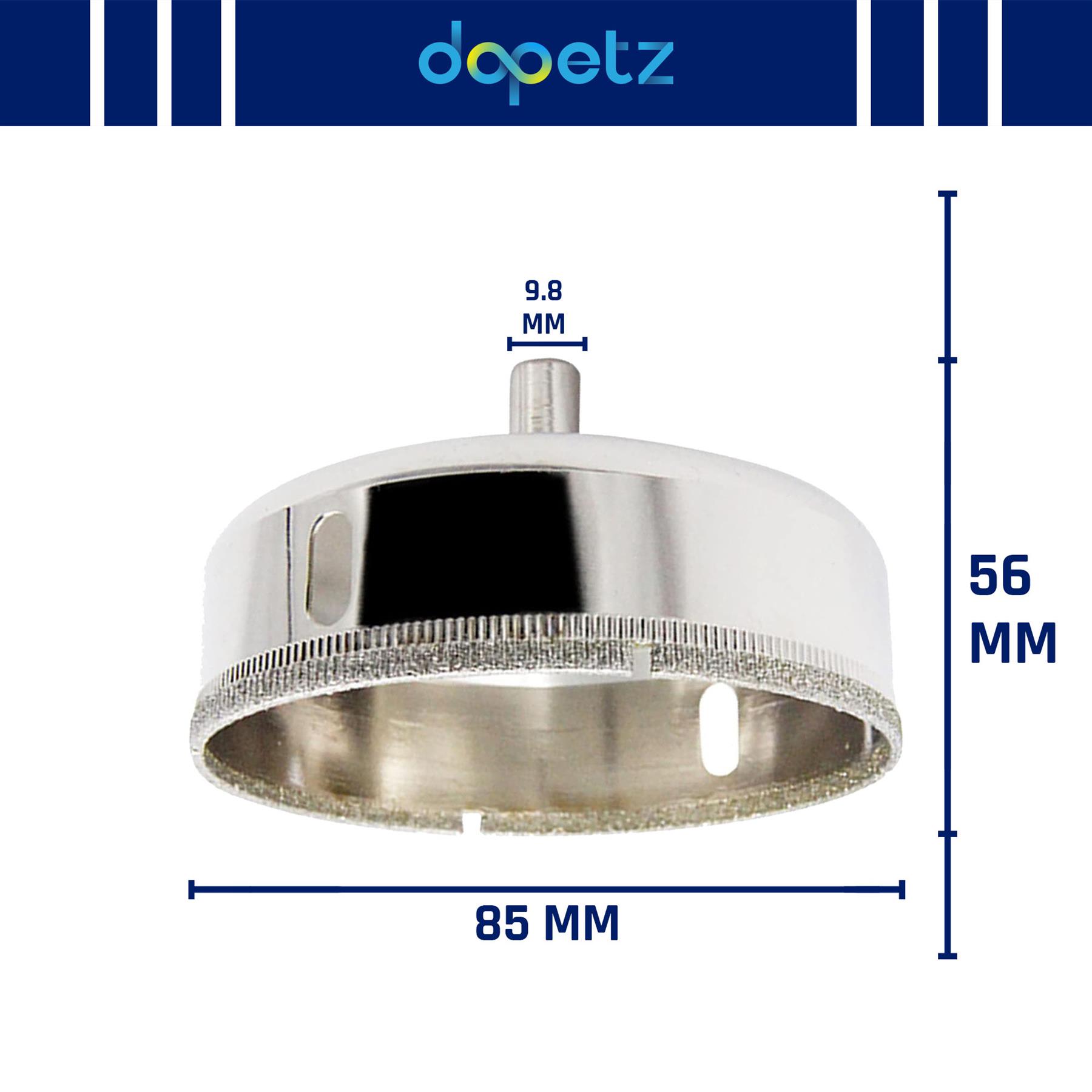 Diamond Holesaw 85mm Drill Bit Cutter for Tile Ceramic Glass Porcelain Marble - Image 3