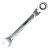 22mm Flexible Head Ratchet Metric Spanner Open End & Ring Guaranteed - Dapetz