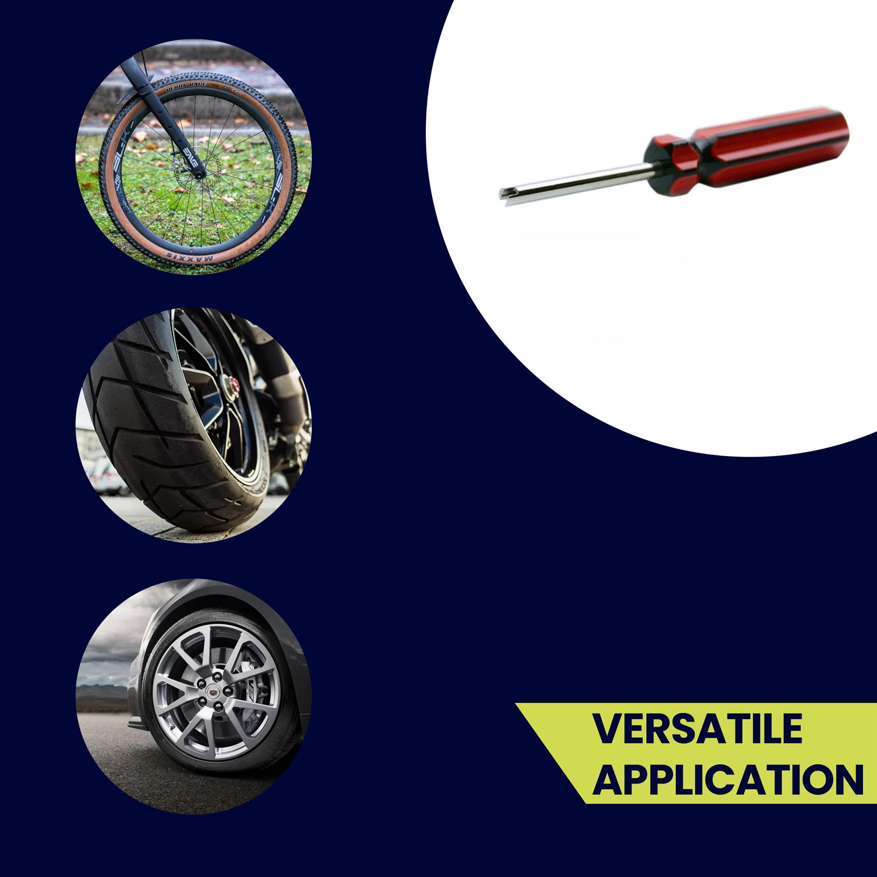 Tyre Tire Valve Core Remover Repair Removal Tool Key Bicycle Car Truck Motor - Image 3