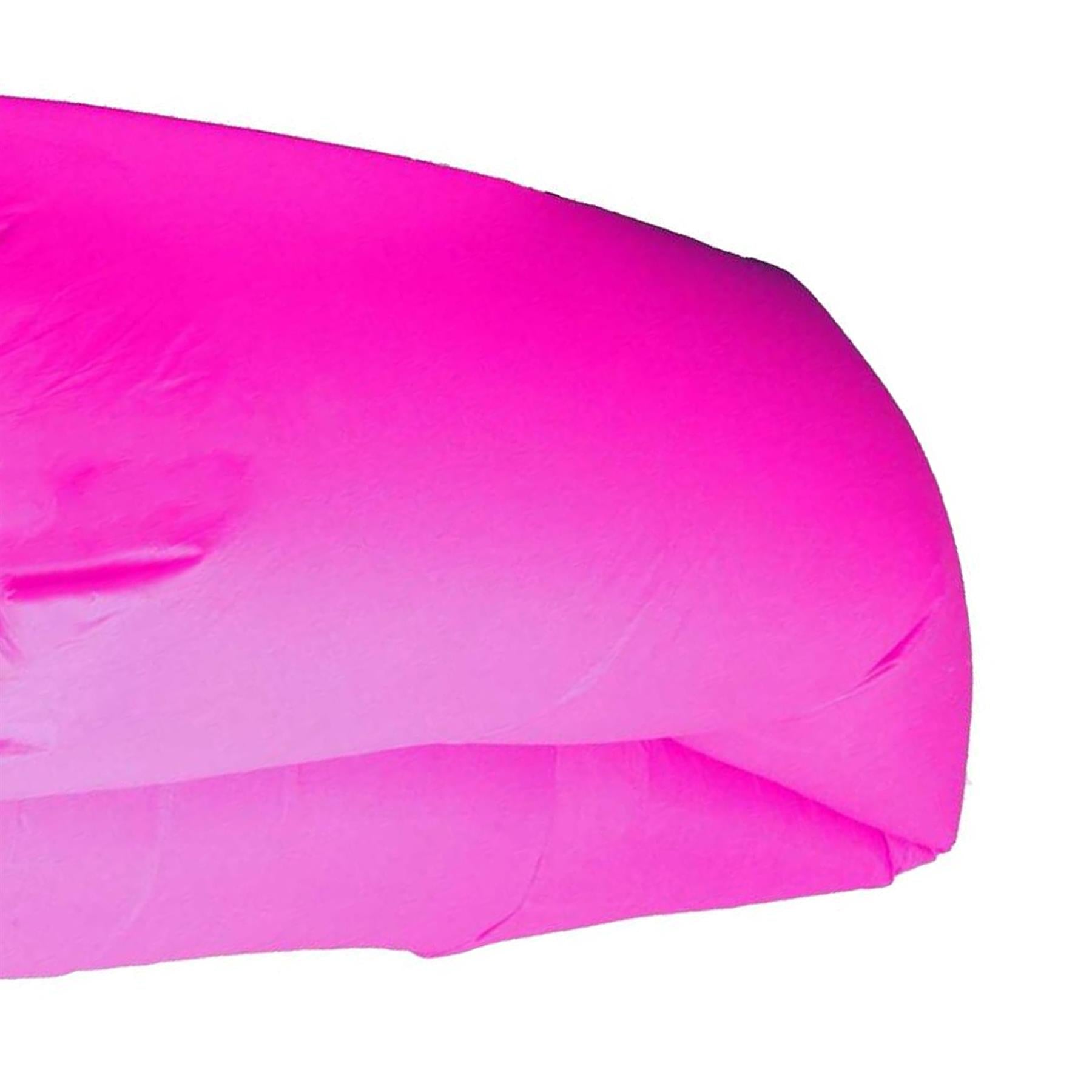 Pink Inflatable Sofa Air Bag Lounger Chair Comfort Outdoor Camping Beach Relax - Image 10