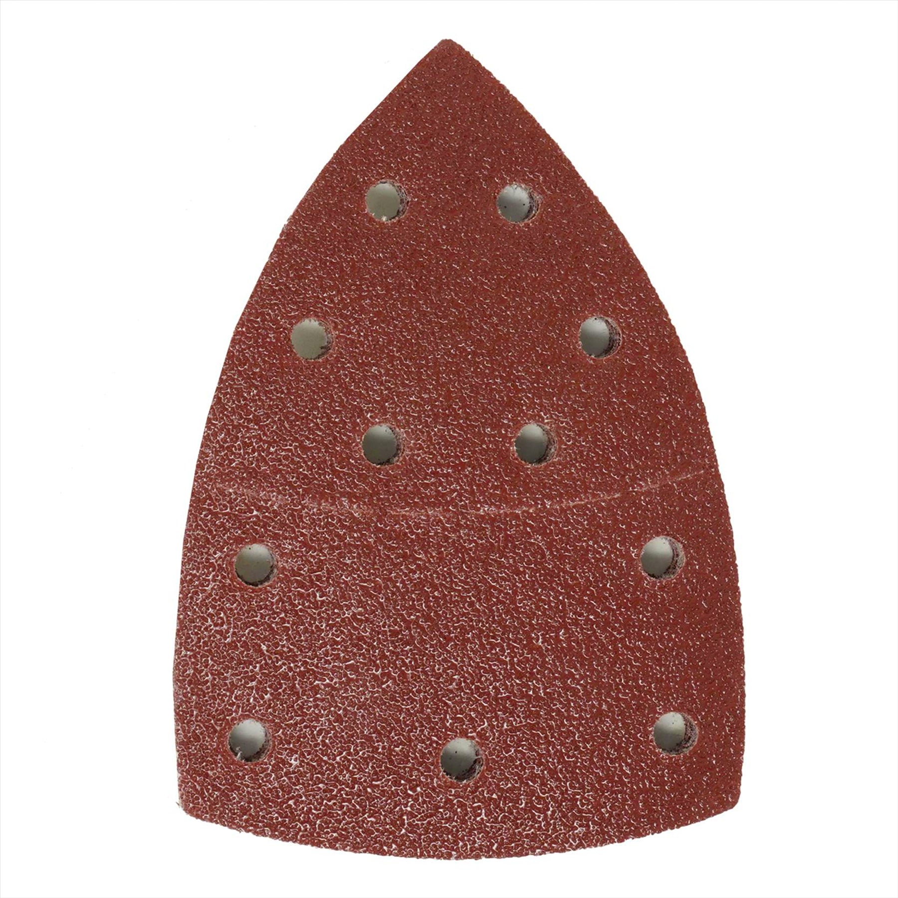 Mouse Sanding Pads 10pcs 102x62mm 93mm 60 Grit Triangle Sandpaper Hook Loop 11 Hole Bosch - Image 9