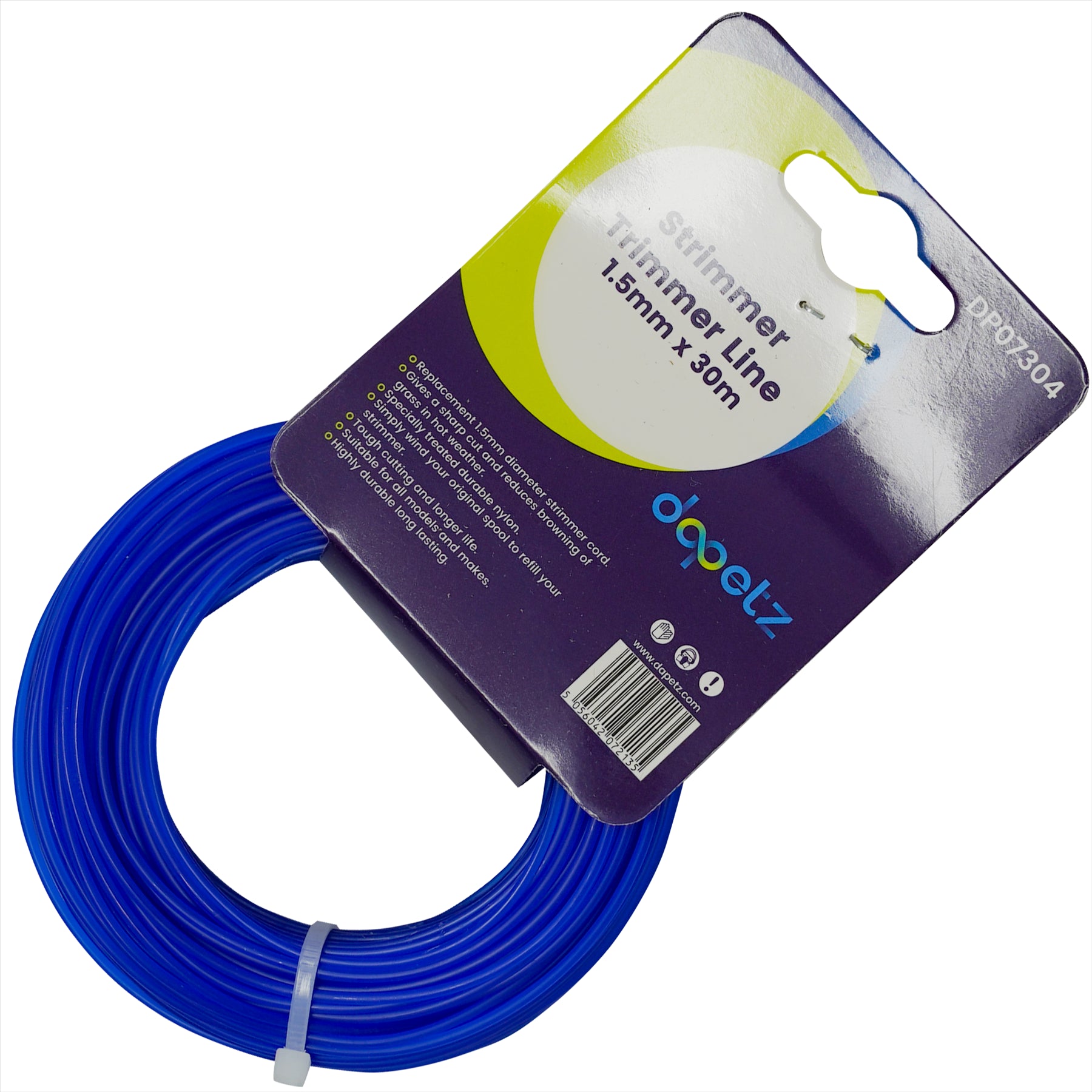 Strimmer Line 1.5mm x 30m Blue Nylon Round Trimmer Cord Universal Fit for Grass Trimmers DIY - Image 6