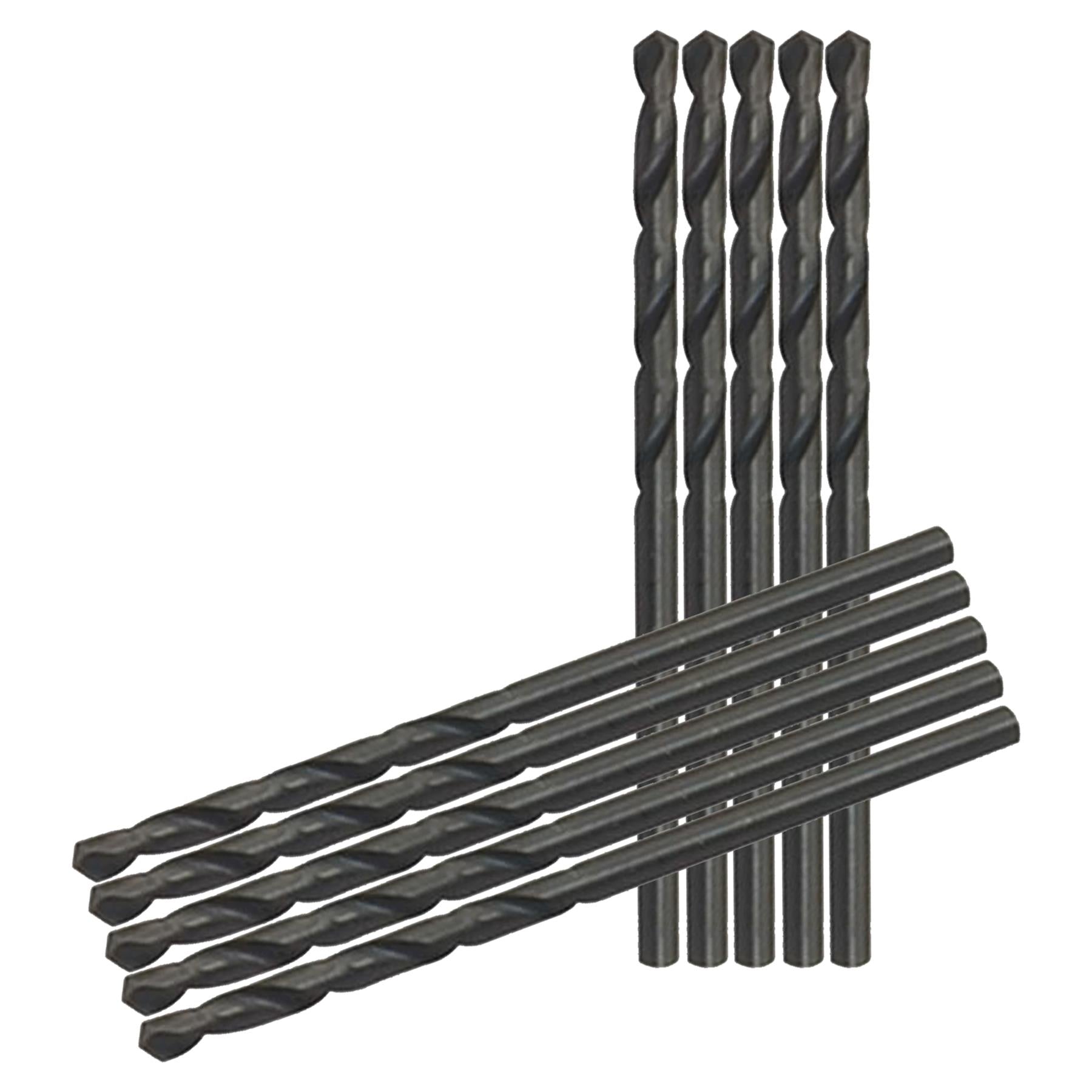 Pack of 10 HSS Metric Jobber Drill Bit 8mm High Speed Steel Drill Bits Set for Metal Steel Wood Plastic - Image 9