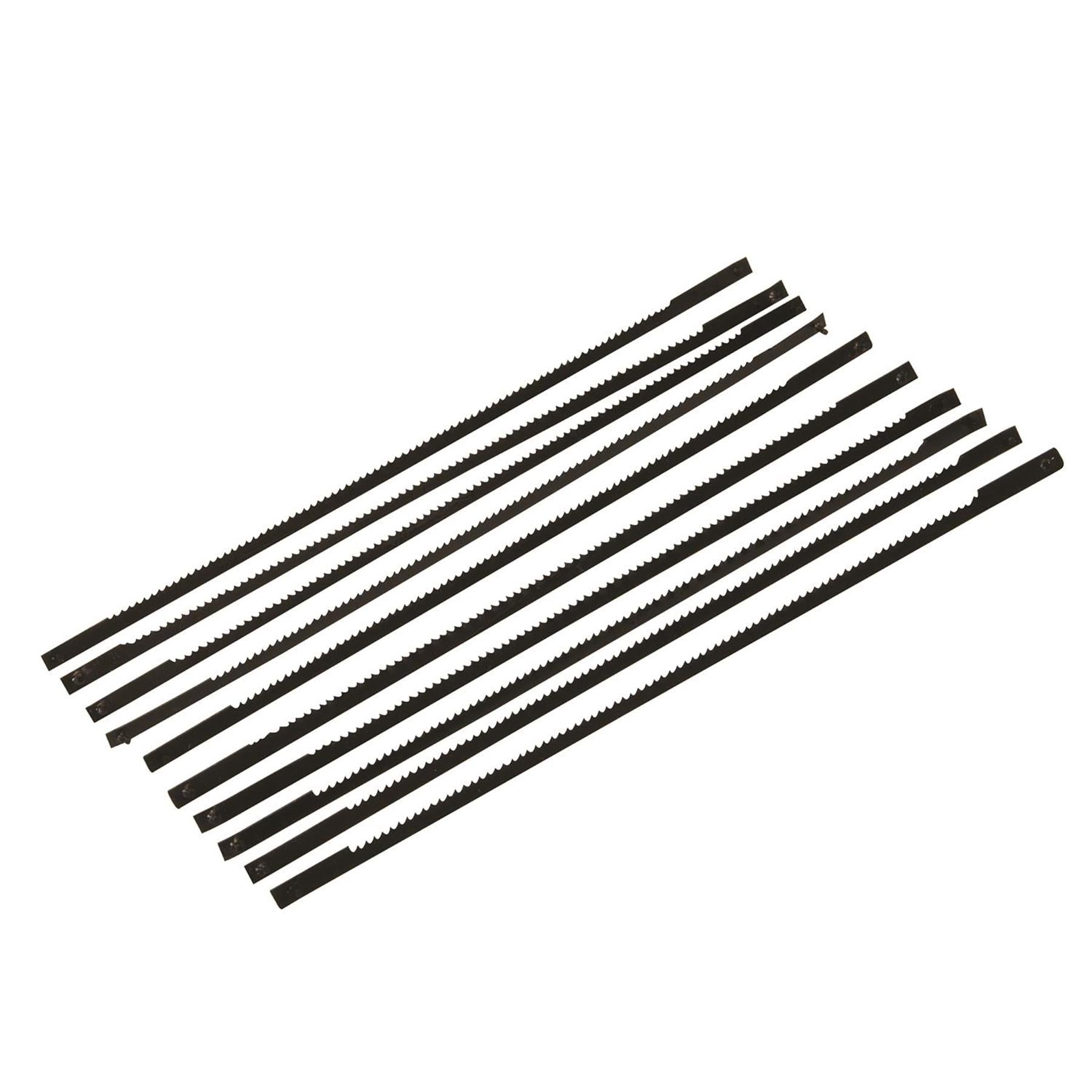 Scroll Saw Blades 21 TPI Hardened Carbon Steel Pin Ended 130mm Long 10PC - Image 10