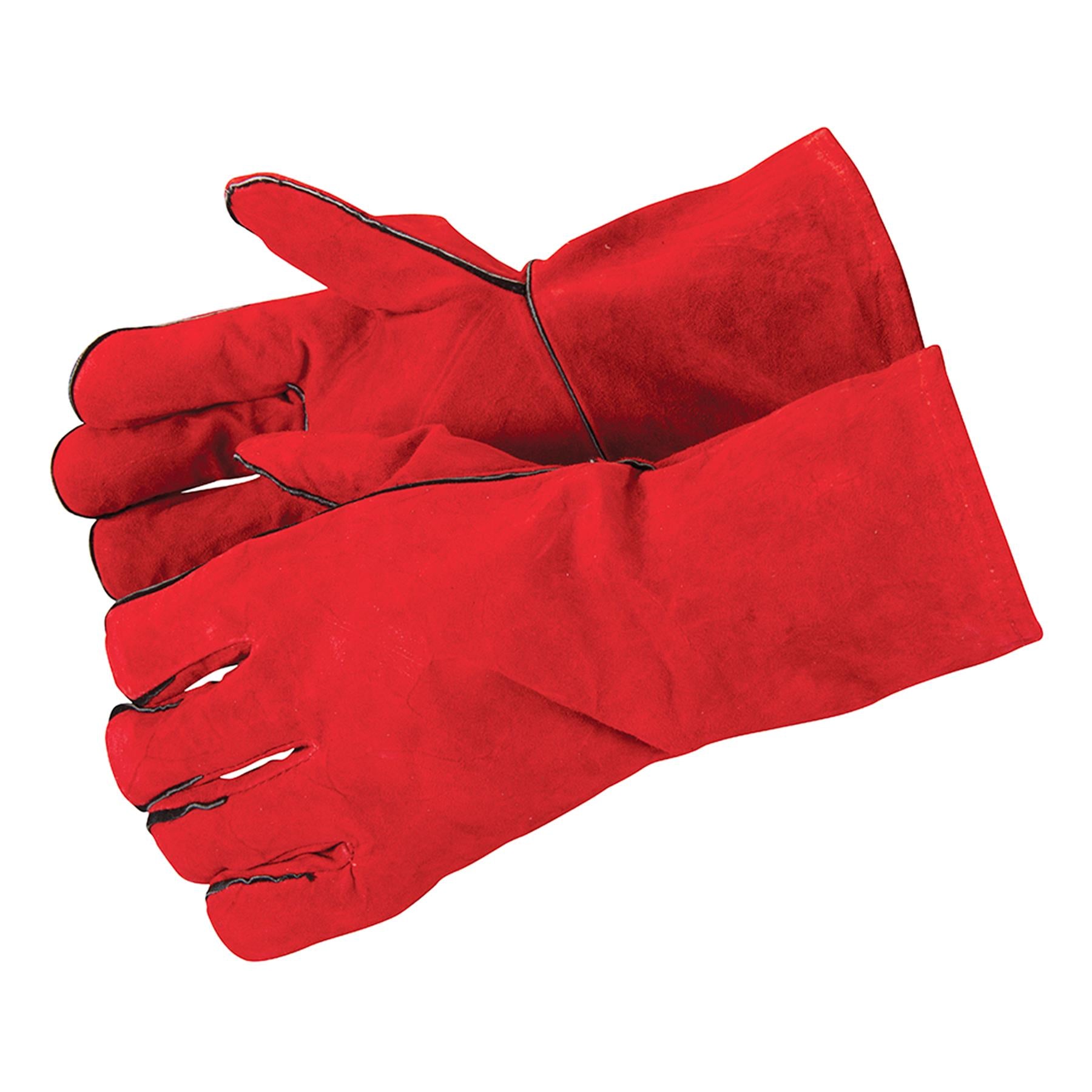 Welders Gauntlets Gloves 14" Heat Resistant Used For Welding, Fireplace, Oven, Woodburner, Stoves 350mm - Image 12