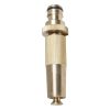Garden Hose Quick Connect Solid Brass 3/4 Inch Water Hose Fittings Solid Brass No-Leak Garden Hose Connector Fitting Brass High Water Pressure