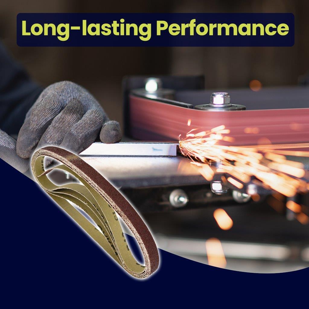 Sanding Belts 13 x 457mm 60 Grits for use with Power Files 5Pc - Image 8