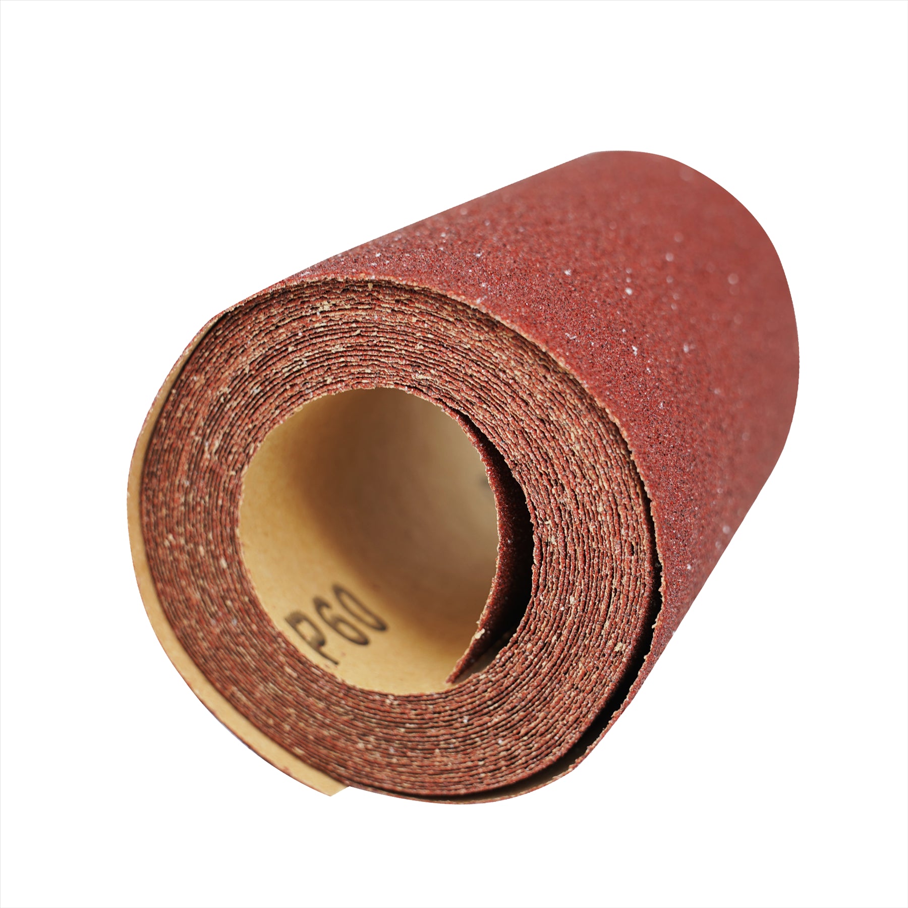 ALUMINIUM OXIDE SANDING ROLL 115mm 5m RED GRIT 60 by Daptez - Image 3