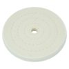 6'' Polishing Wheel 150mm Cotton Buffing Wheel 1/2'' Arbor for Bench Grinder Wood Metal Jewelry